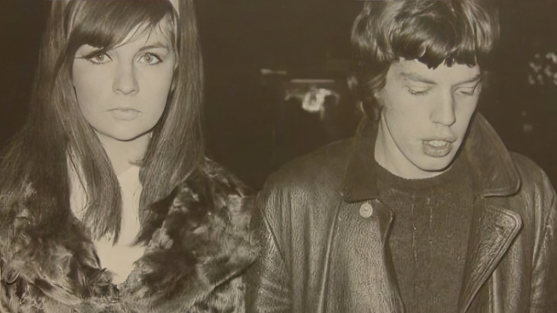 Mick Jagger i Chrissie Shrimpton