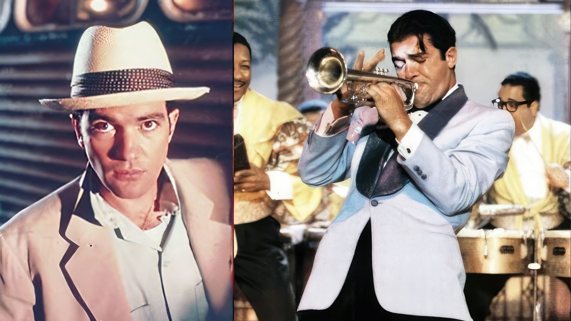Antonio Banderas w filmie "The Mambo Kings"
