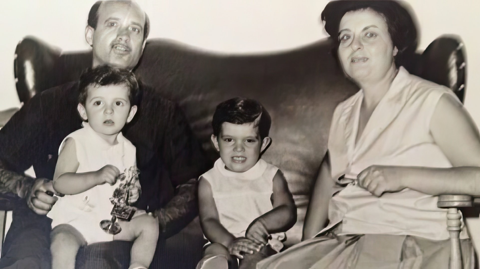 Antonio Banderas z rodzicami i bratem