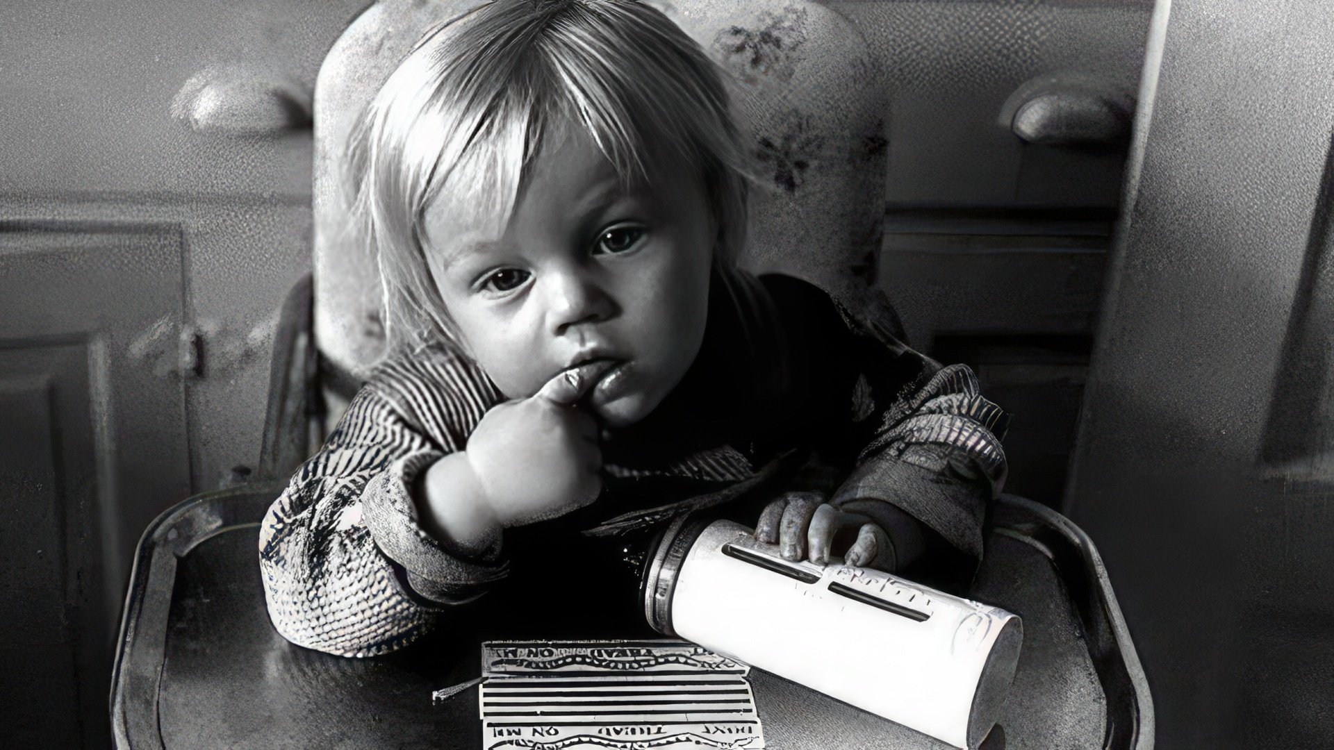 Leonardo DiCaprio jako dziecko