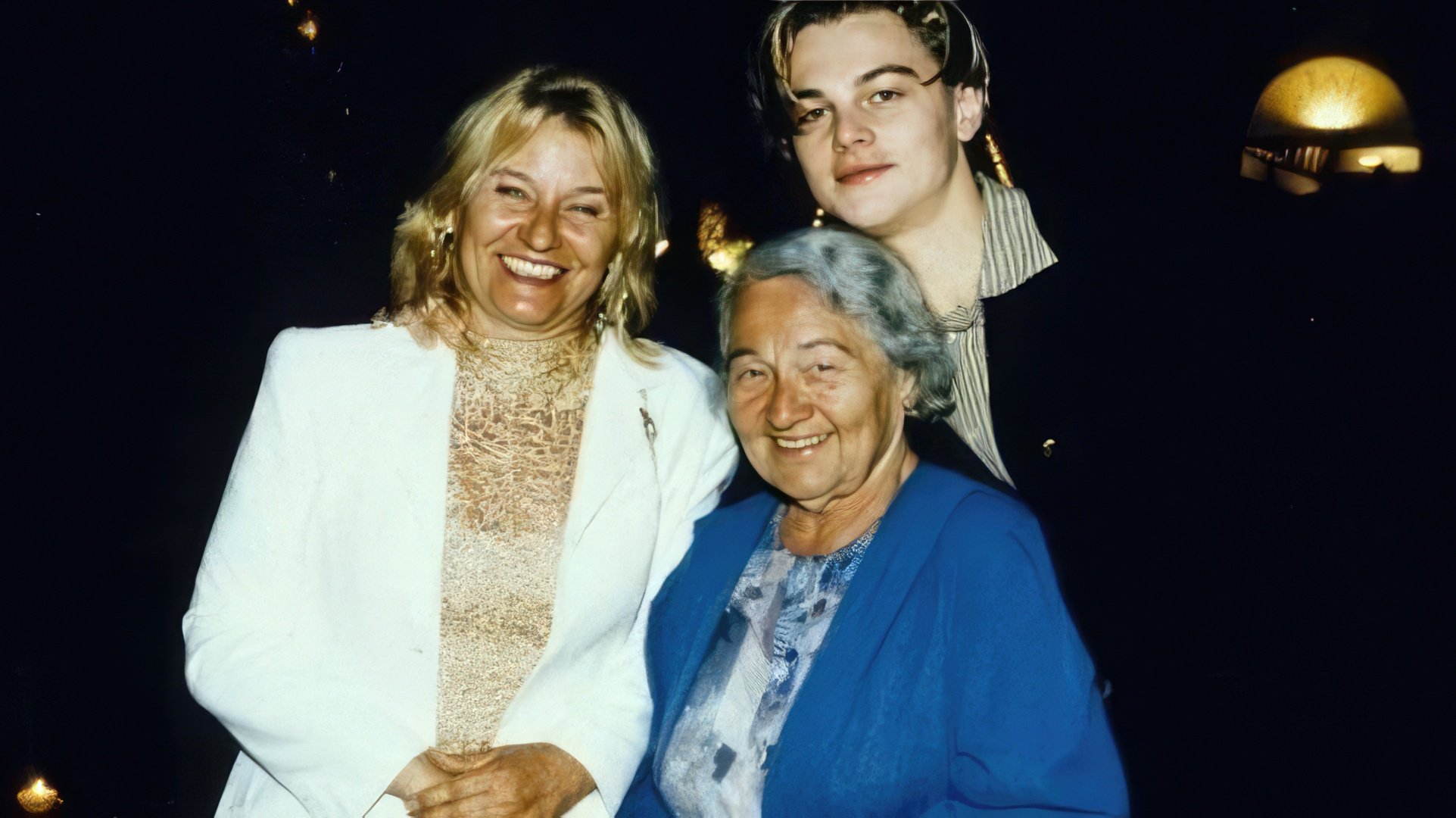 Babcia Leonarda DiCaprio (w środku) urodziła się w Imperium Rosyjskim