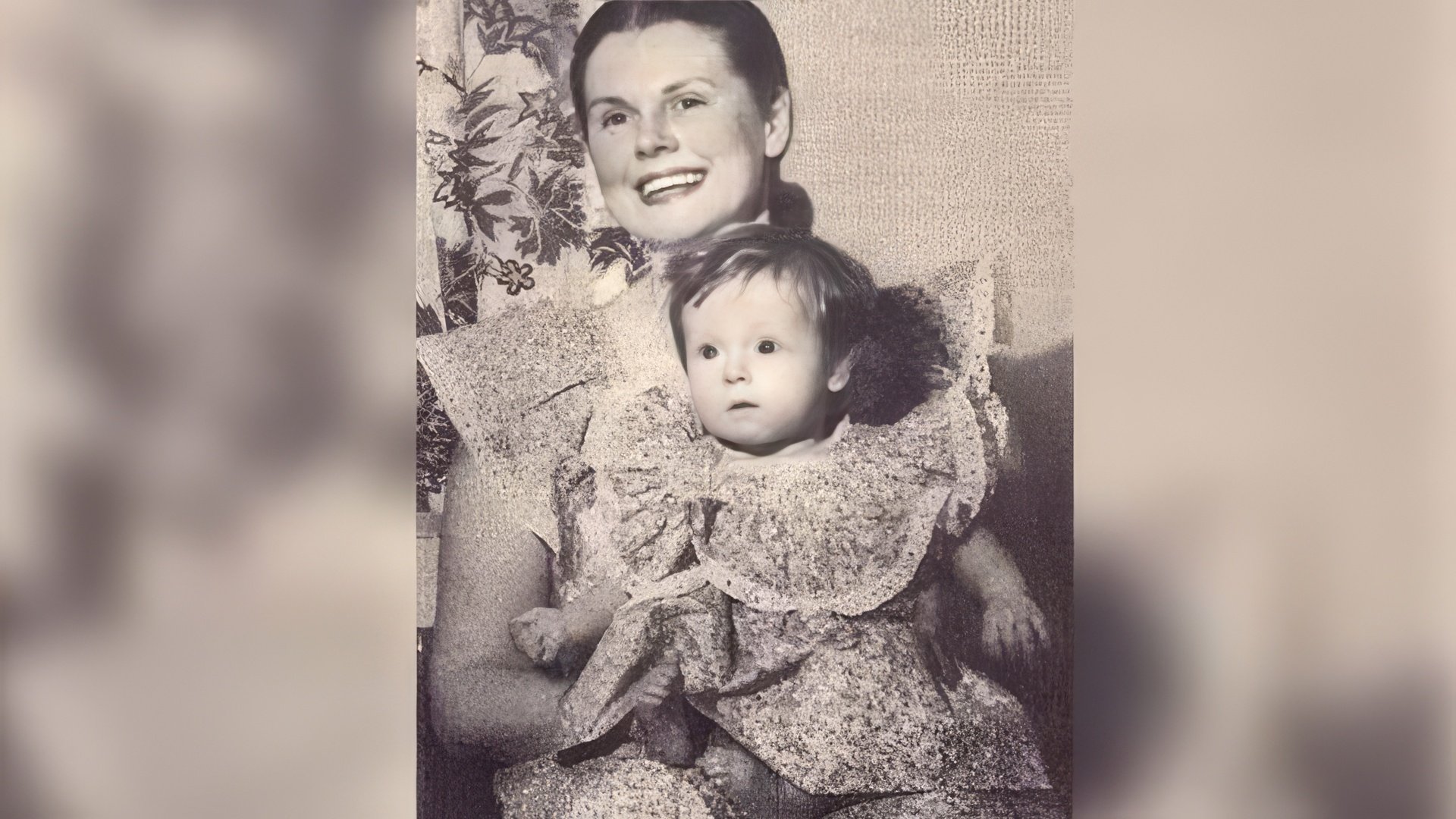 Meryl Streep jako dziecko z matką