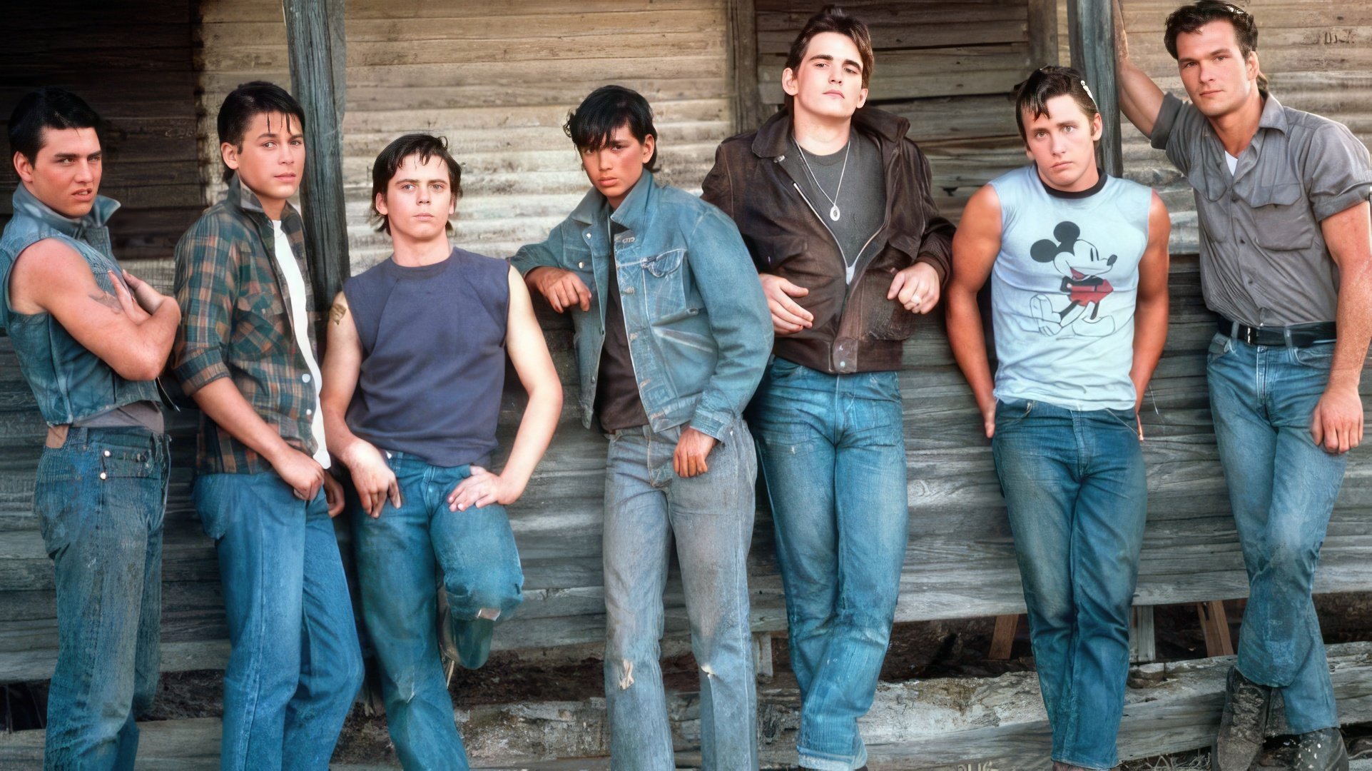 Na planie filmu The Outsiders