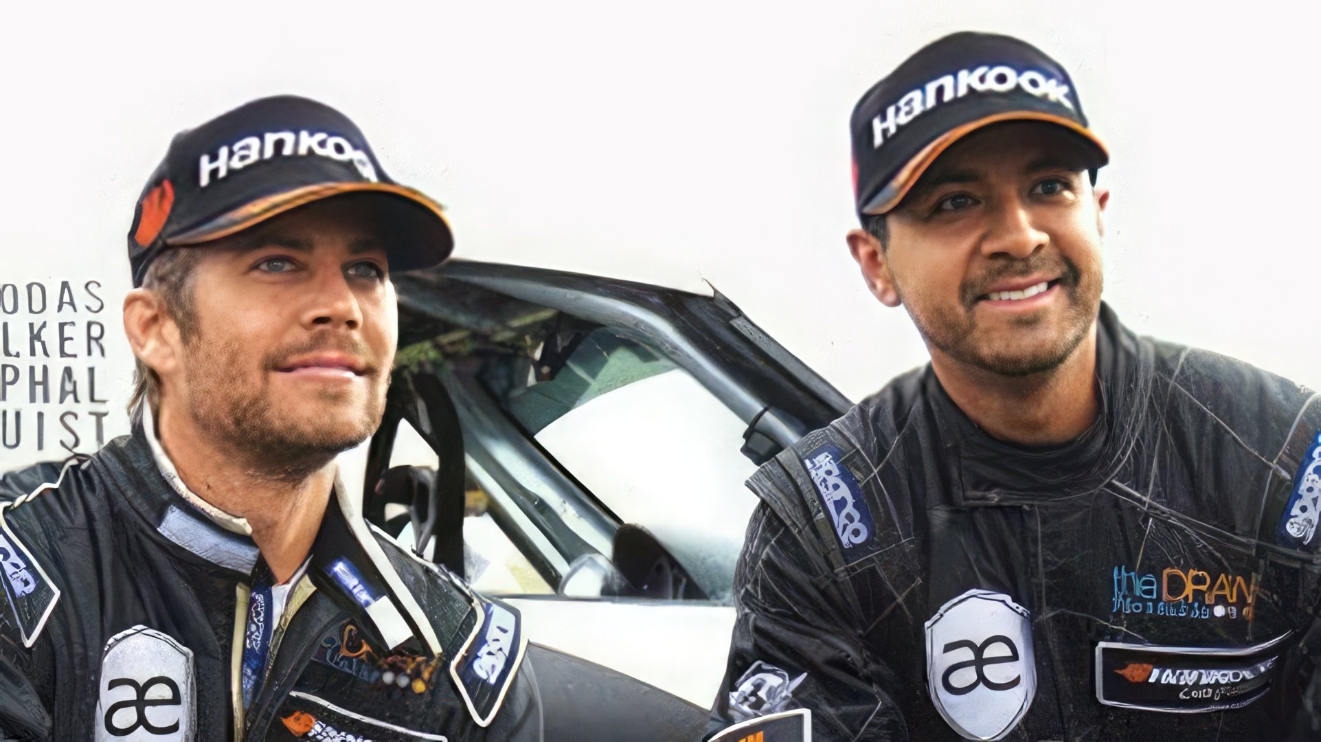 Paul Walker i jego przyjaciel, kierowca wyścigowy Roger Rodas