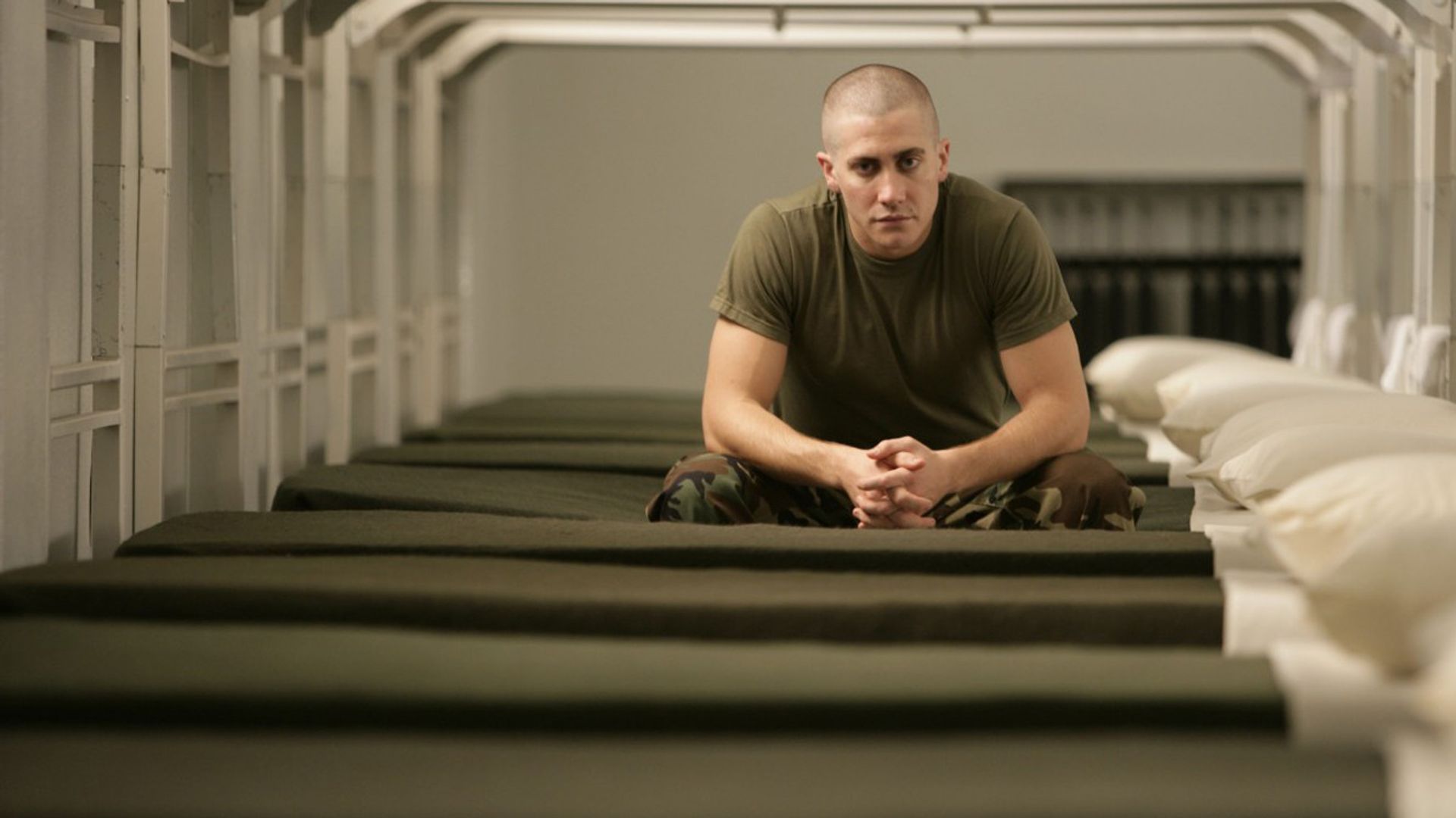 Jake Gyllenhaal w Jarhead
