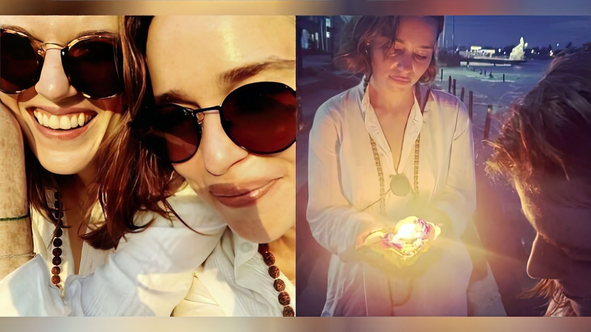 Emilia Clarke i Rose Leslie na wakacjach w Indiach
