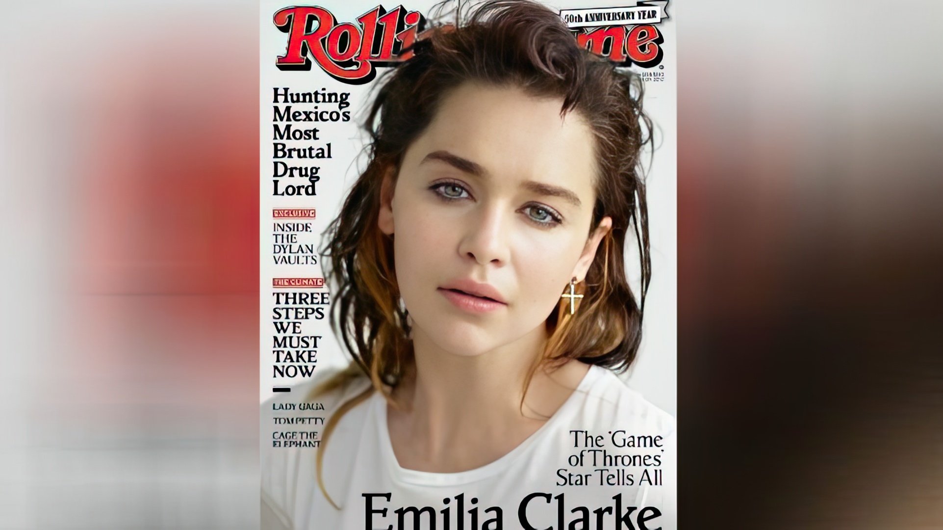 Emilia Clarke na okładce Rolling Stone