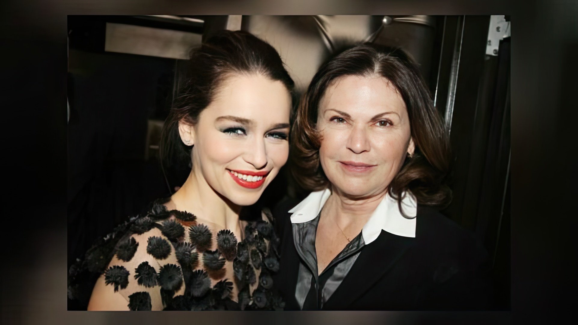 Emilia Clarke z mamą