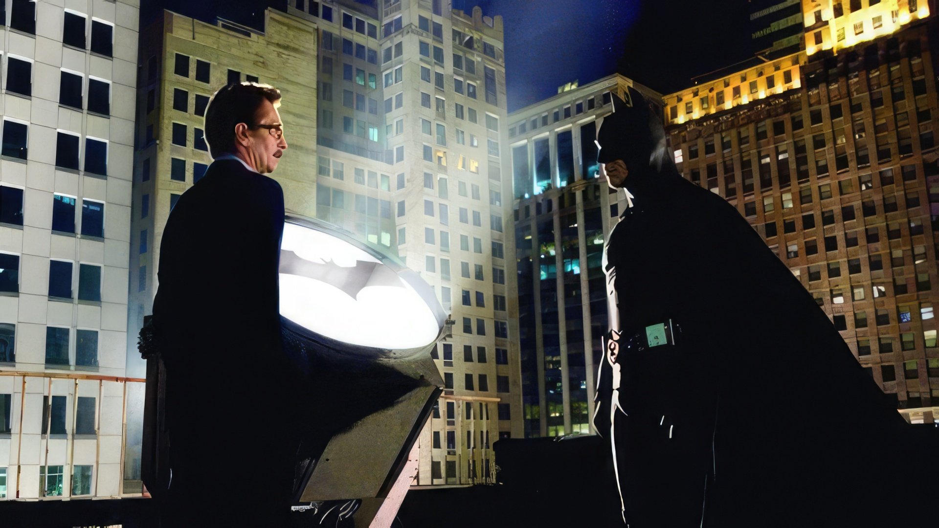 Gary Oldman w filmie Batman Begins
