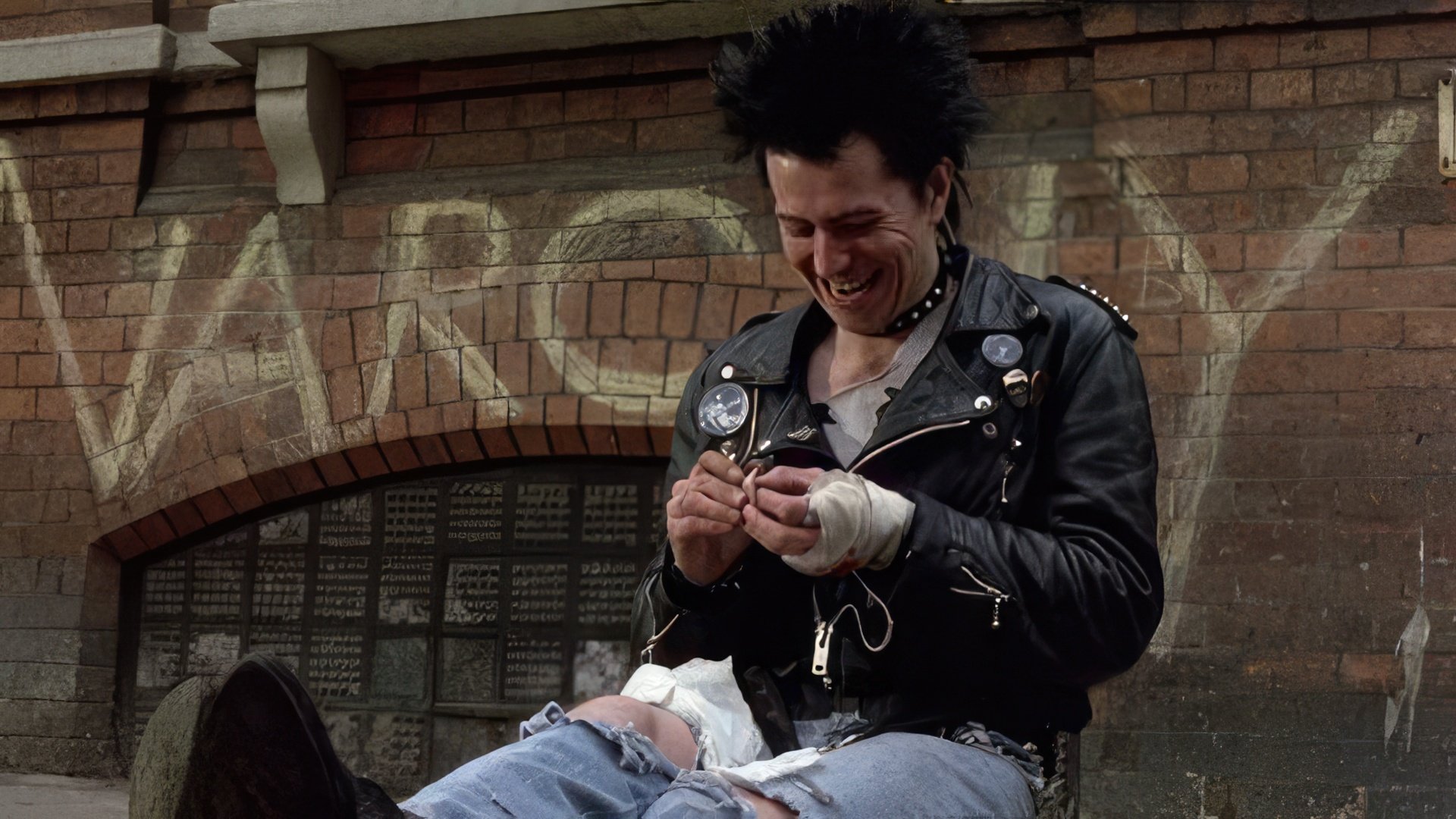 Gary Oldman w filmie Sid and Nancy