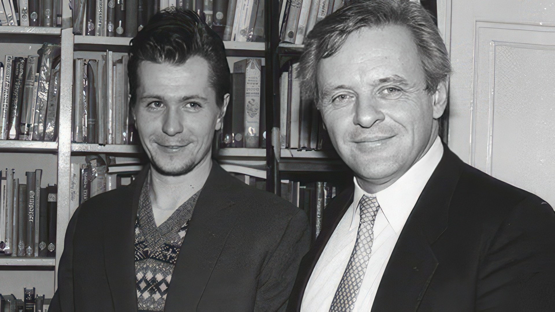Młody Gary Oldman i Anthony Hopkins
