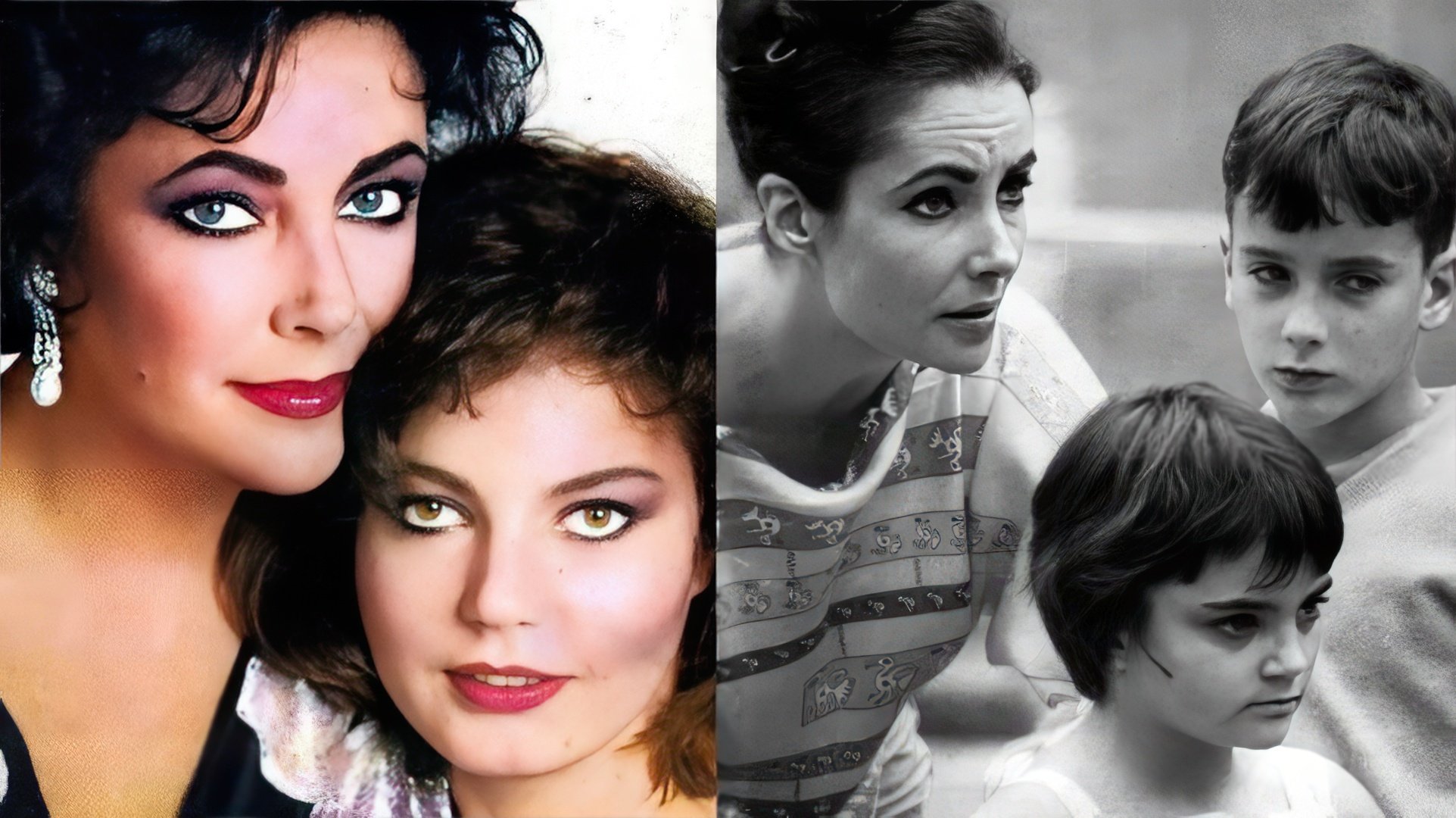 Elizabeth Taylor i jej córka Lisa Todd