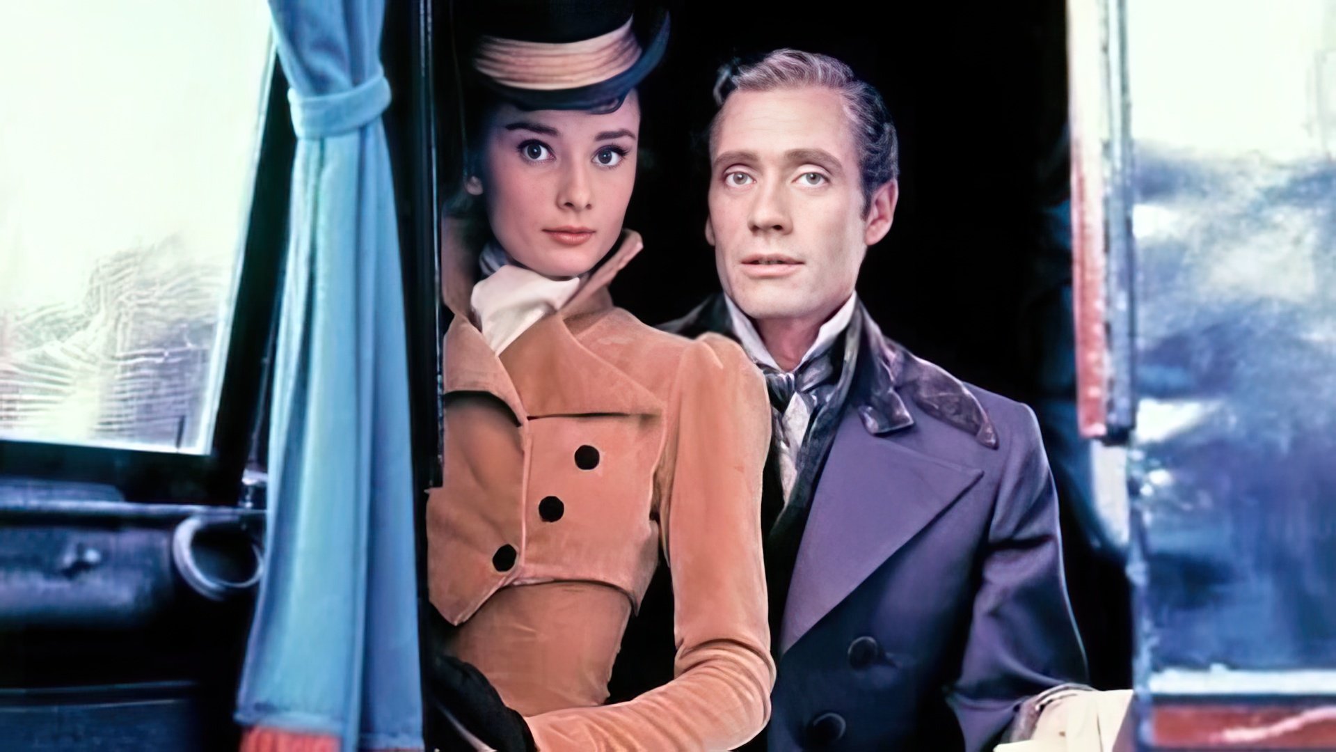 Audrey with actor Mel Ferrer