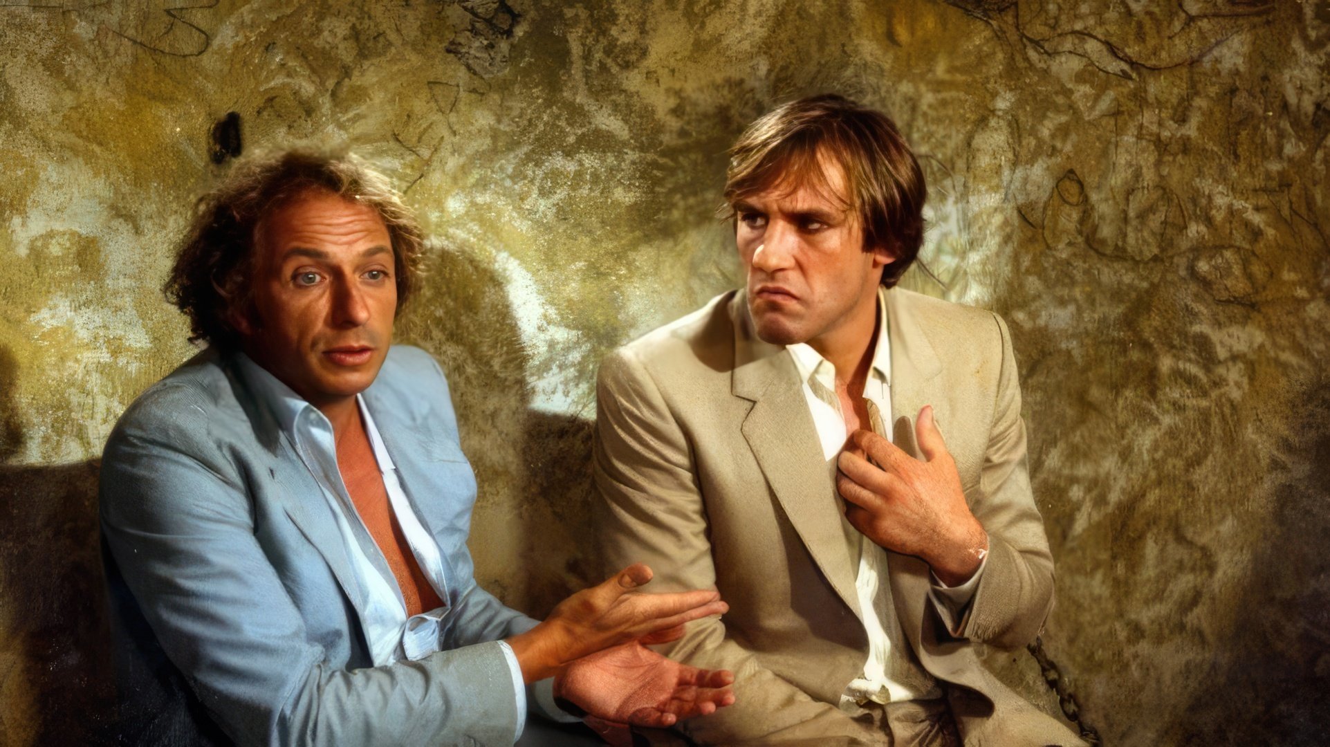 Pierre Richard i Gérard Depardieu w 'La Chèvre'