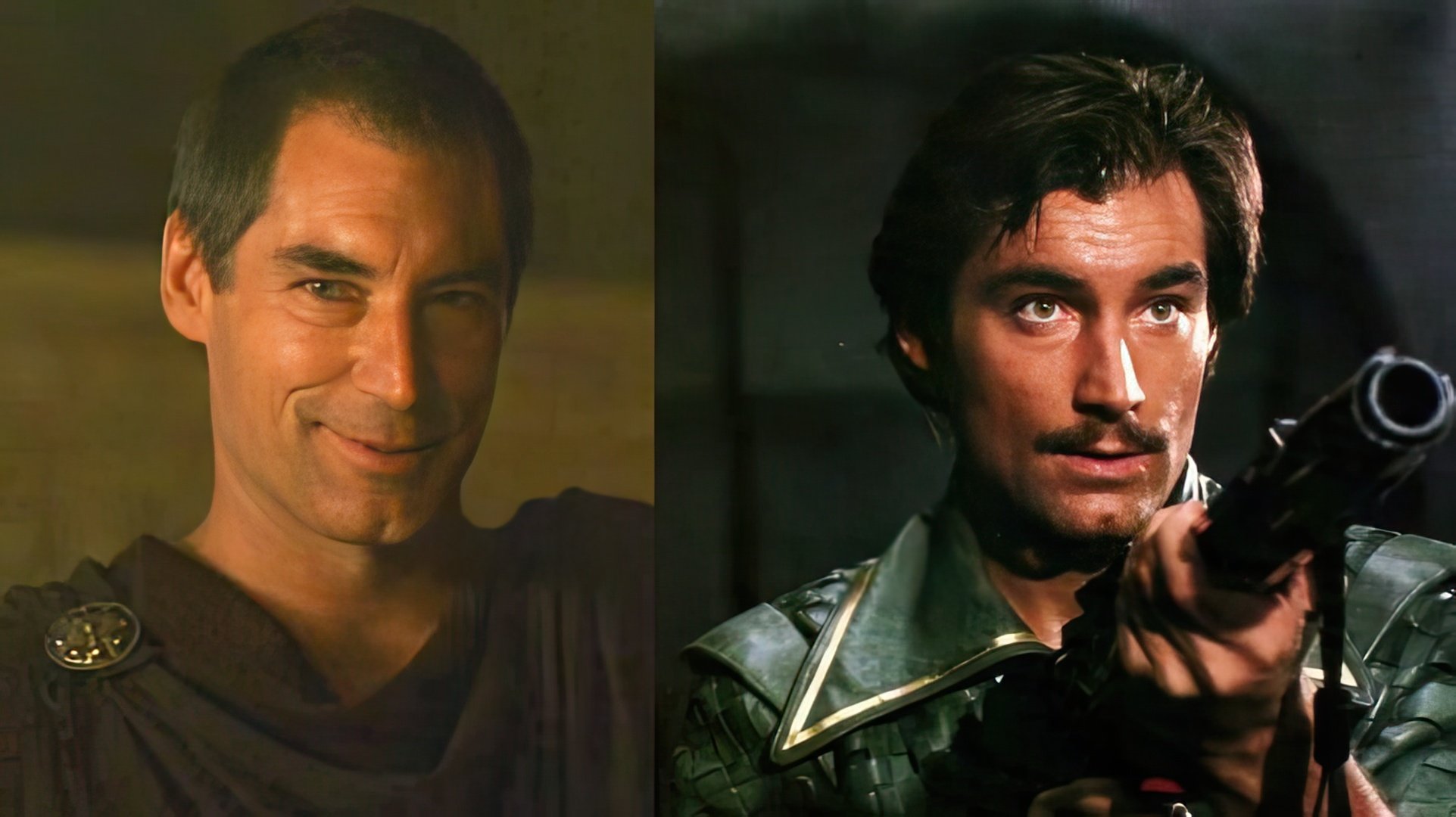 Timothy Dalton w 'Antony and Cleopatra' i 'Flash Gordon'