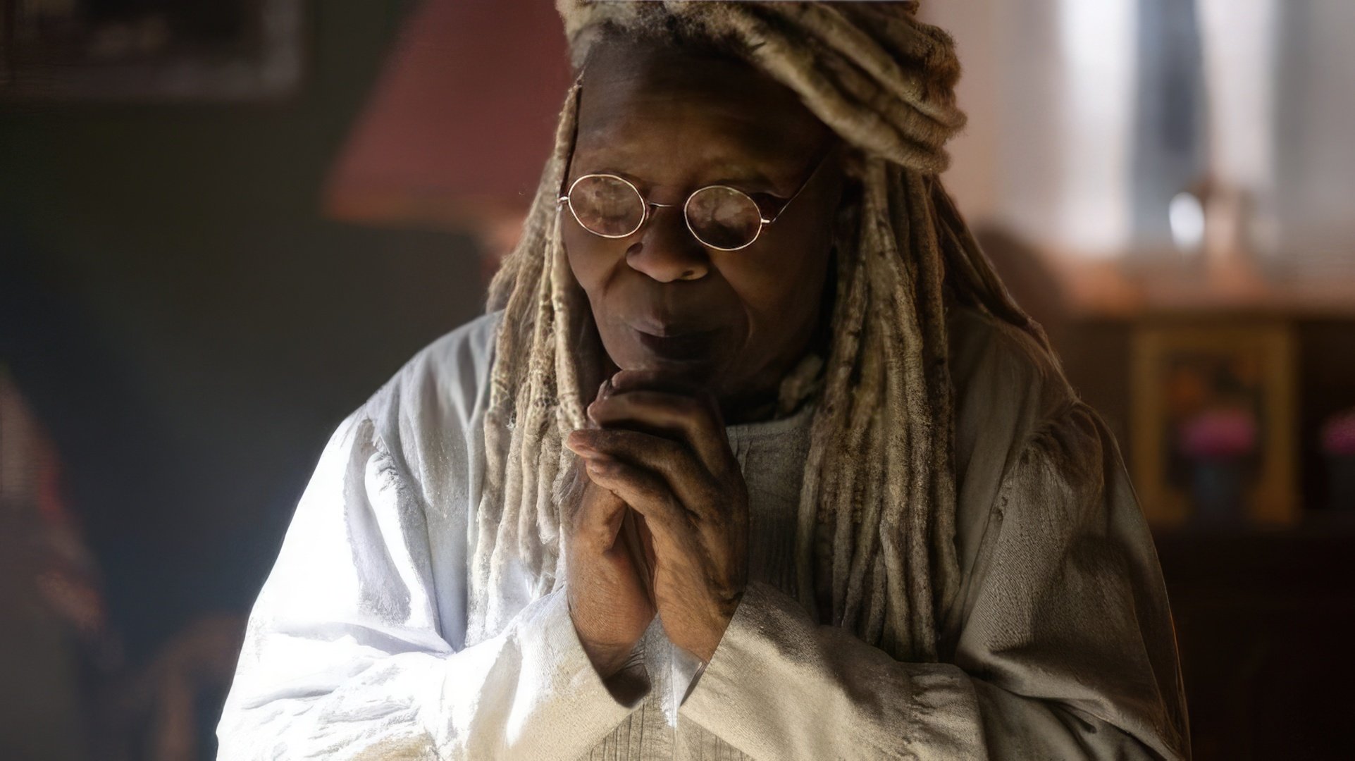 Whoopi Goldberg na planie 'The Stand'