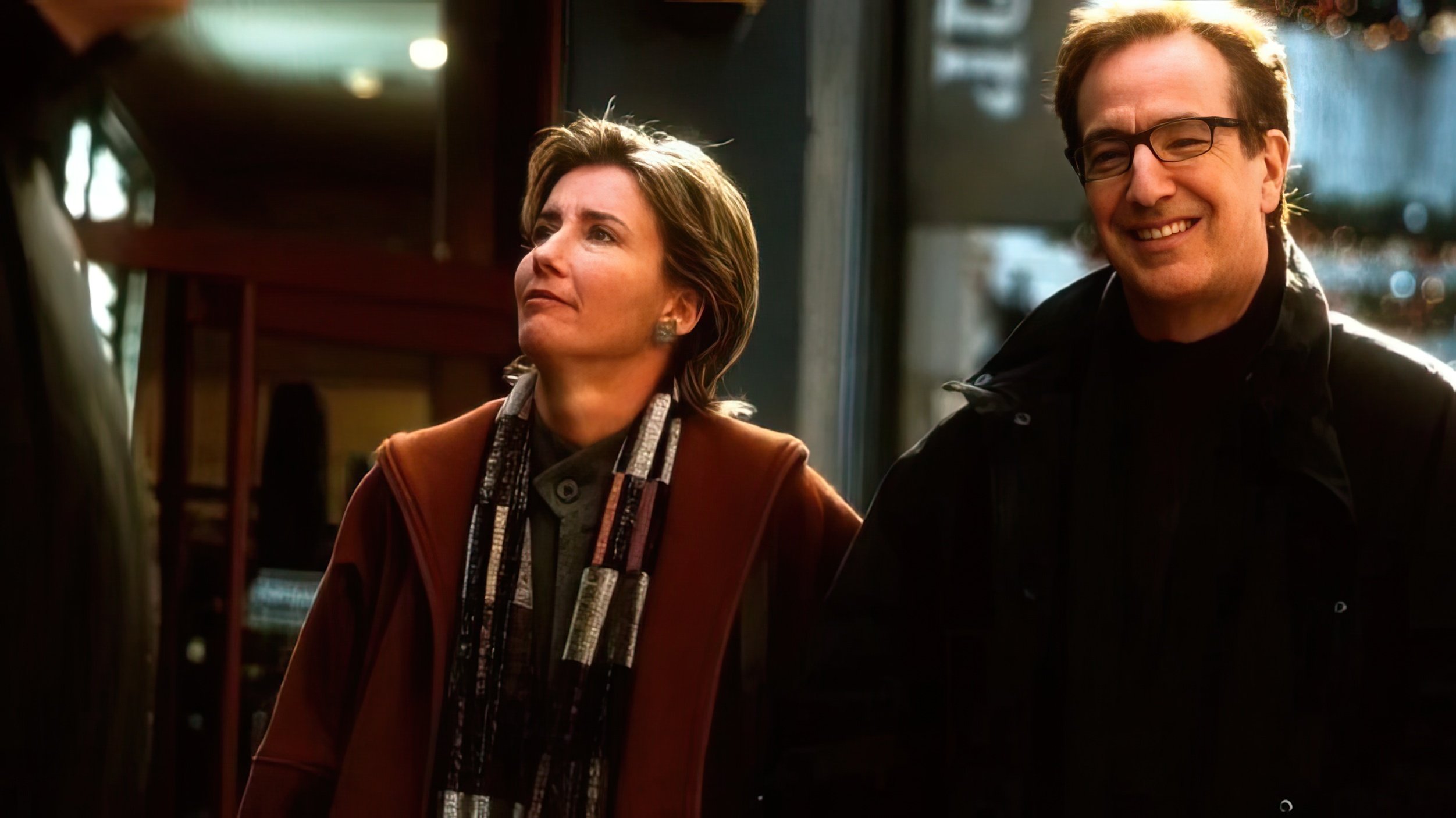 Emma Thompson i Alan Rickman ('Love Actually')