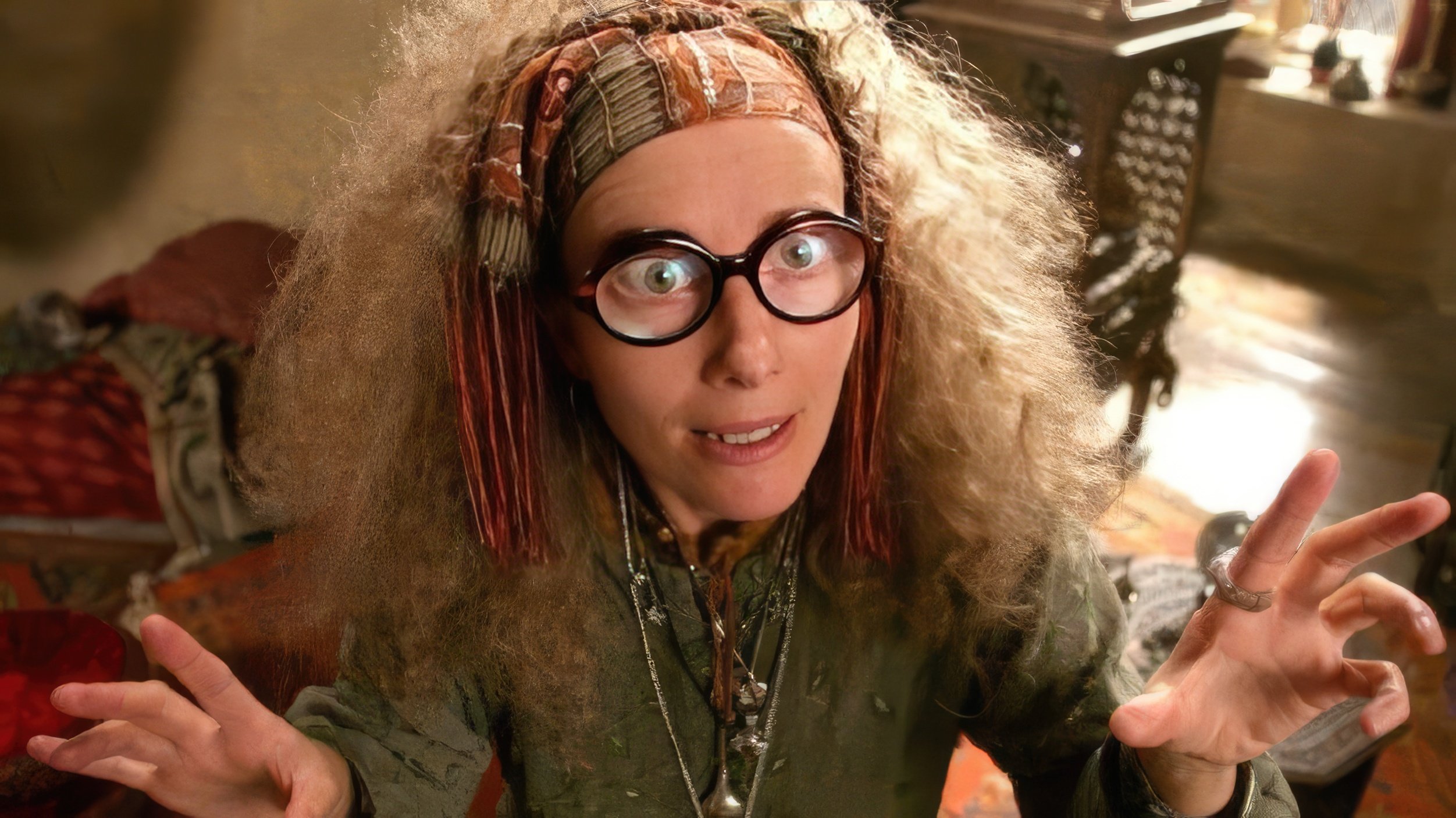 W 'Harry Potter' Emma Thompson zagrała profesor Trelawney