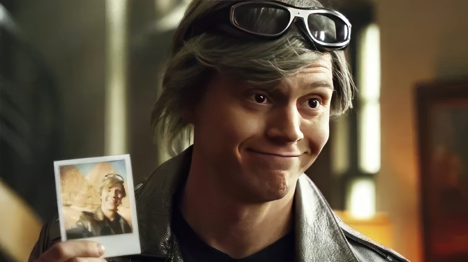 Evan Peters w 'X-Men: Days of Future Past'