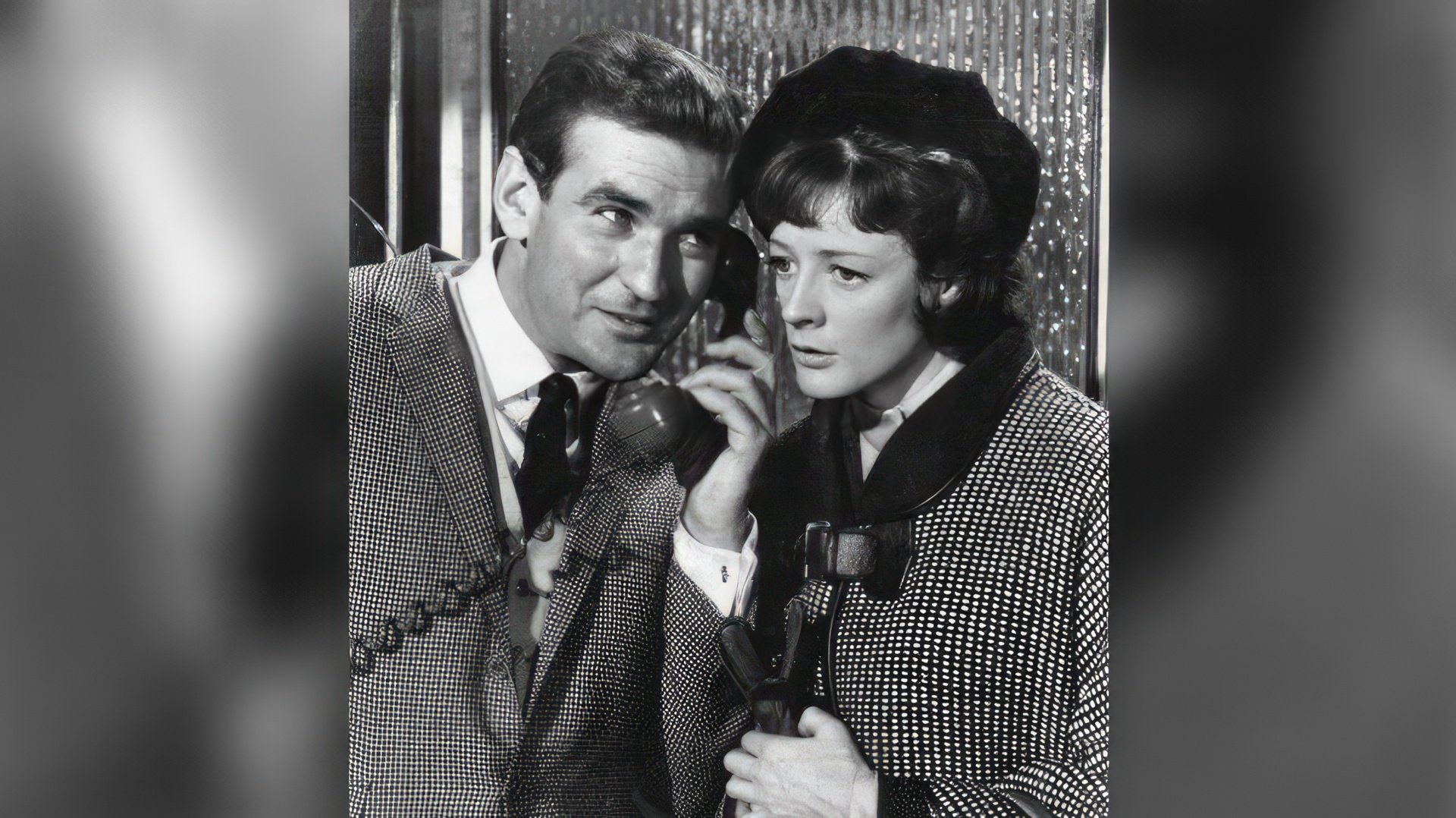 Maggie Smith i Rod Taylor w The V.I.P.s