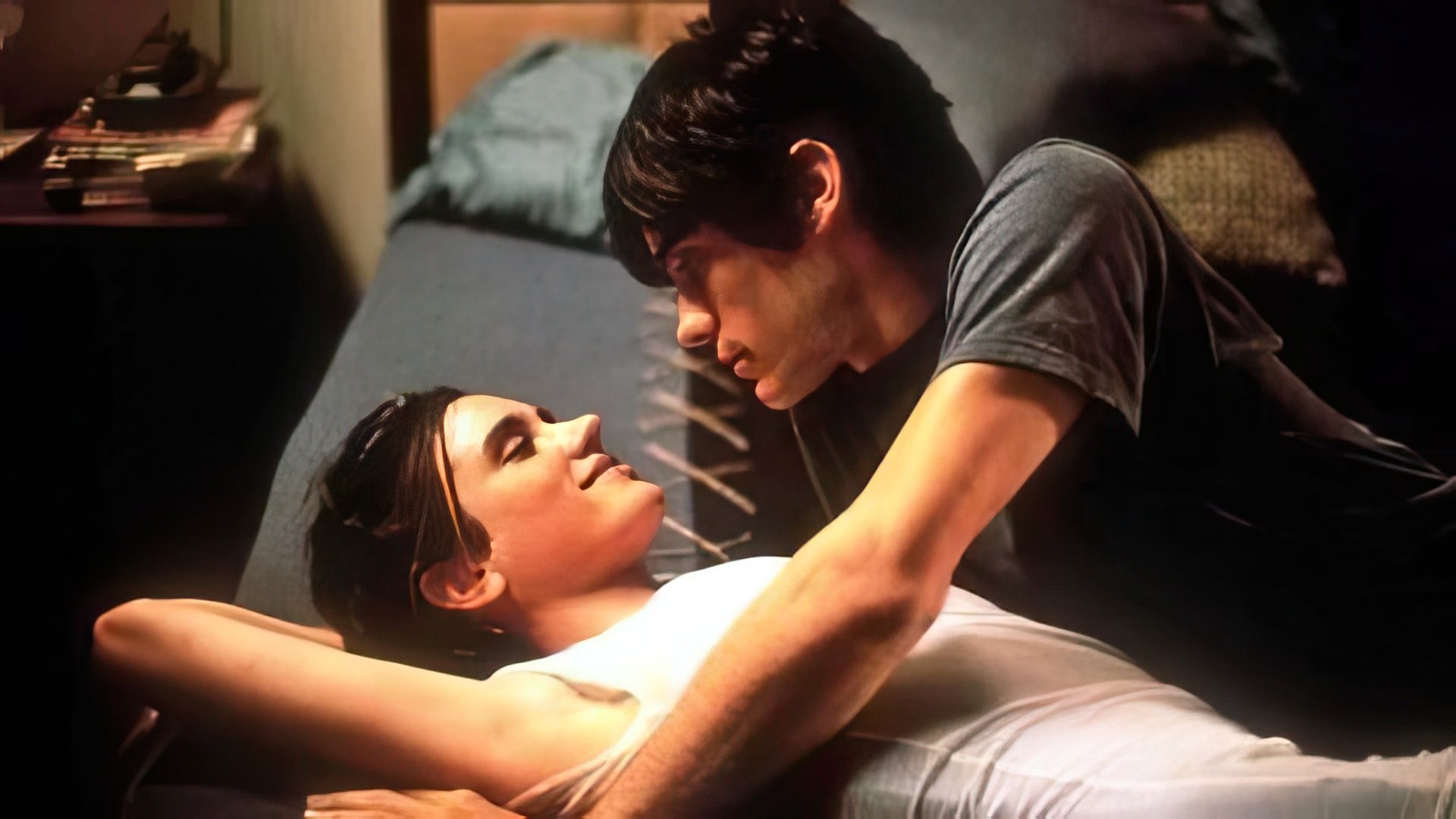 "Requiem for a Dream": Jennifer Connelly i Jared Leto