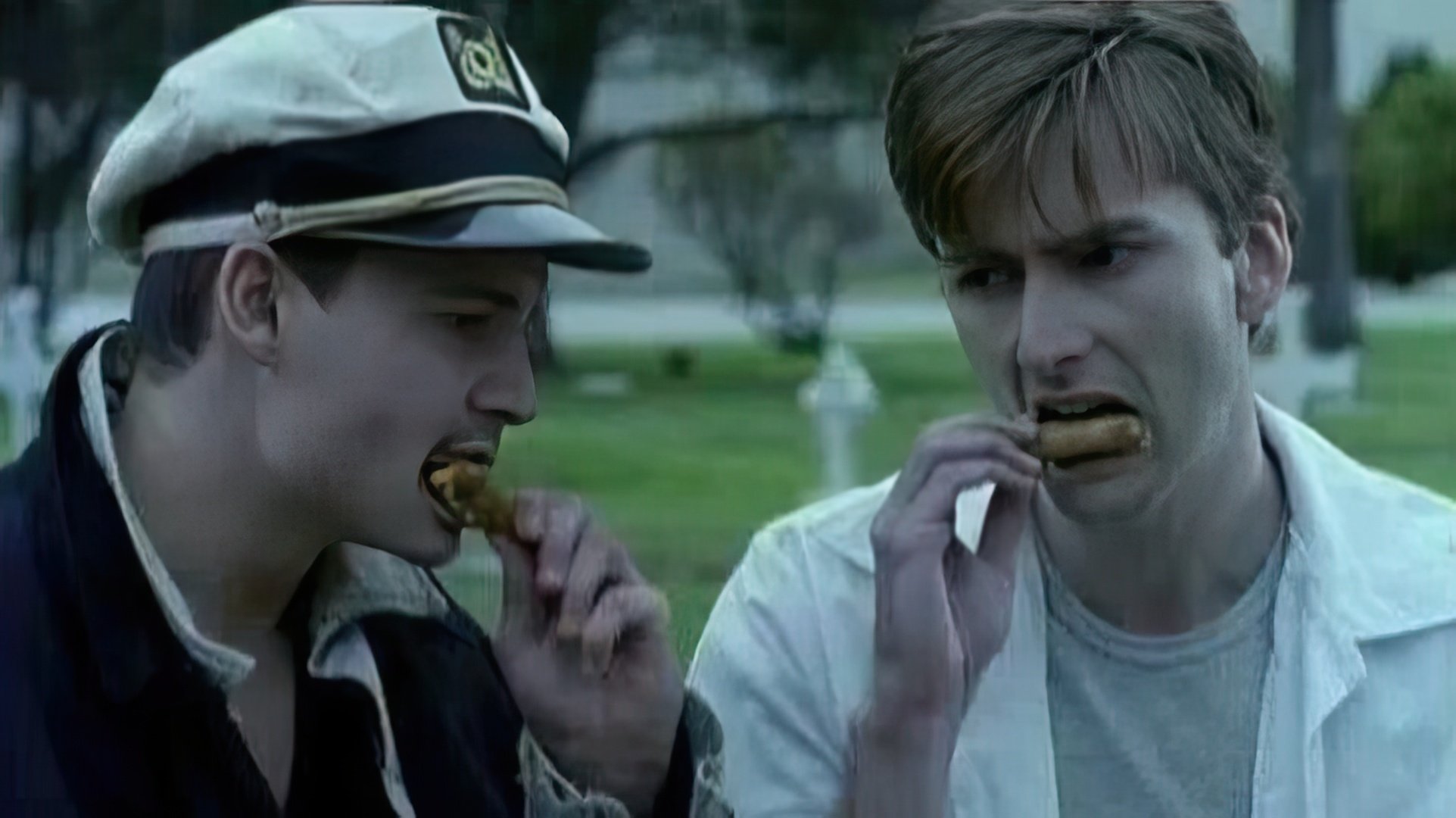 David Tennant i Johnny Depp