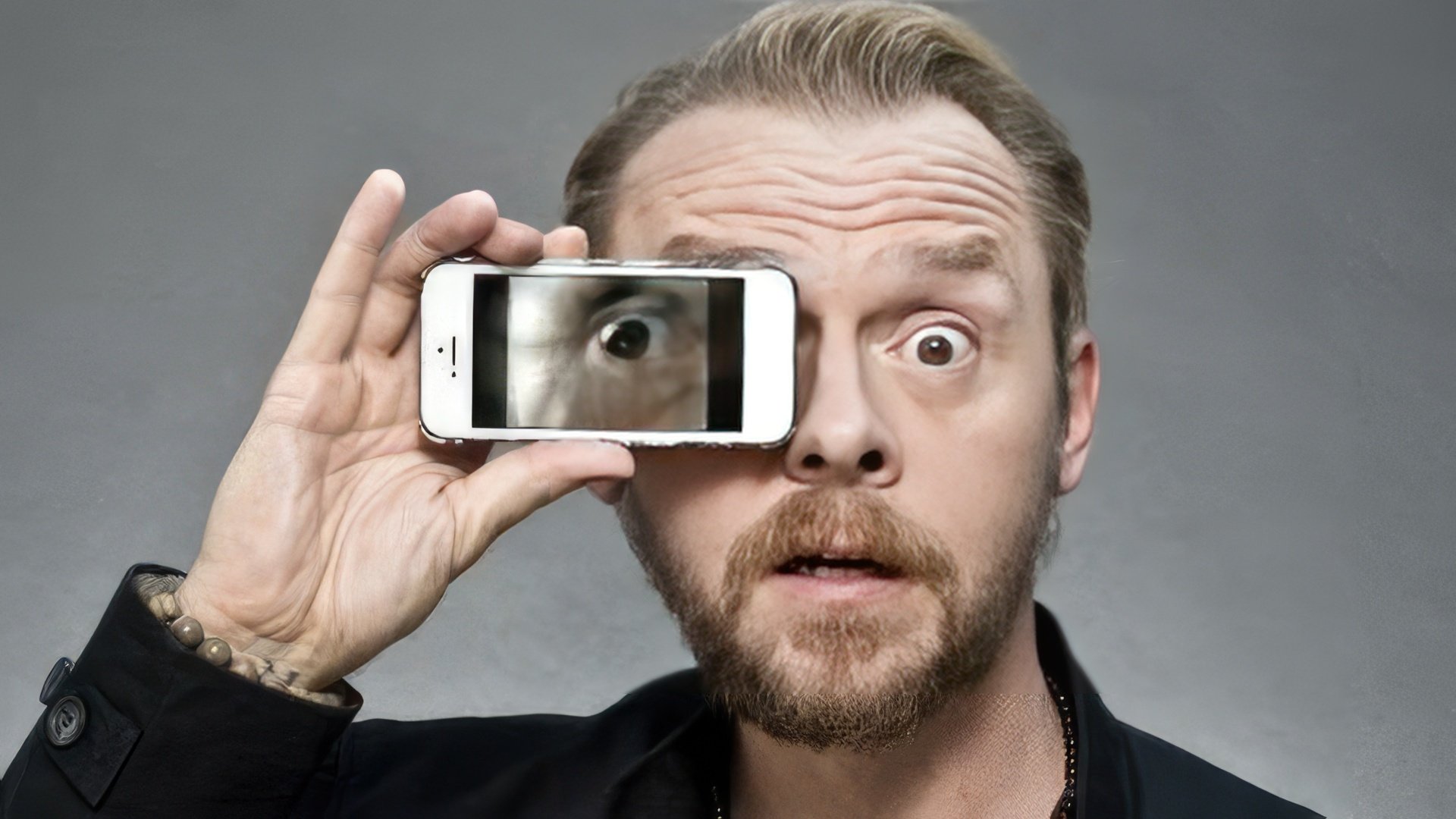 Brytyjski komik, scenarzysta i aktor Simon Pegg