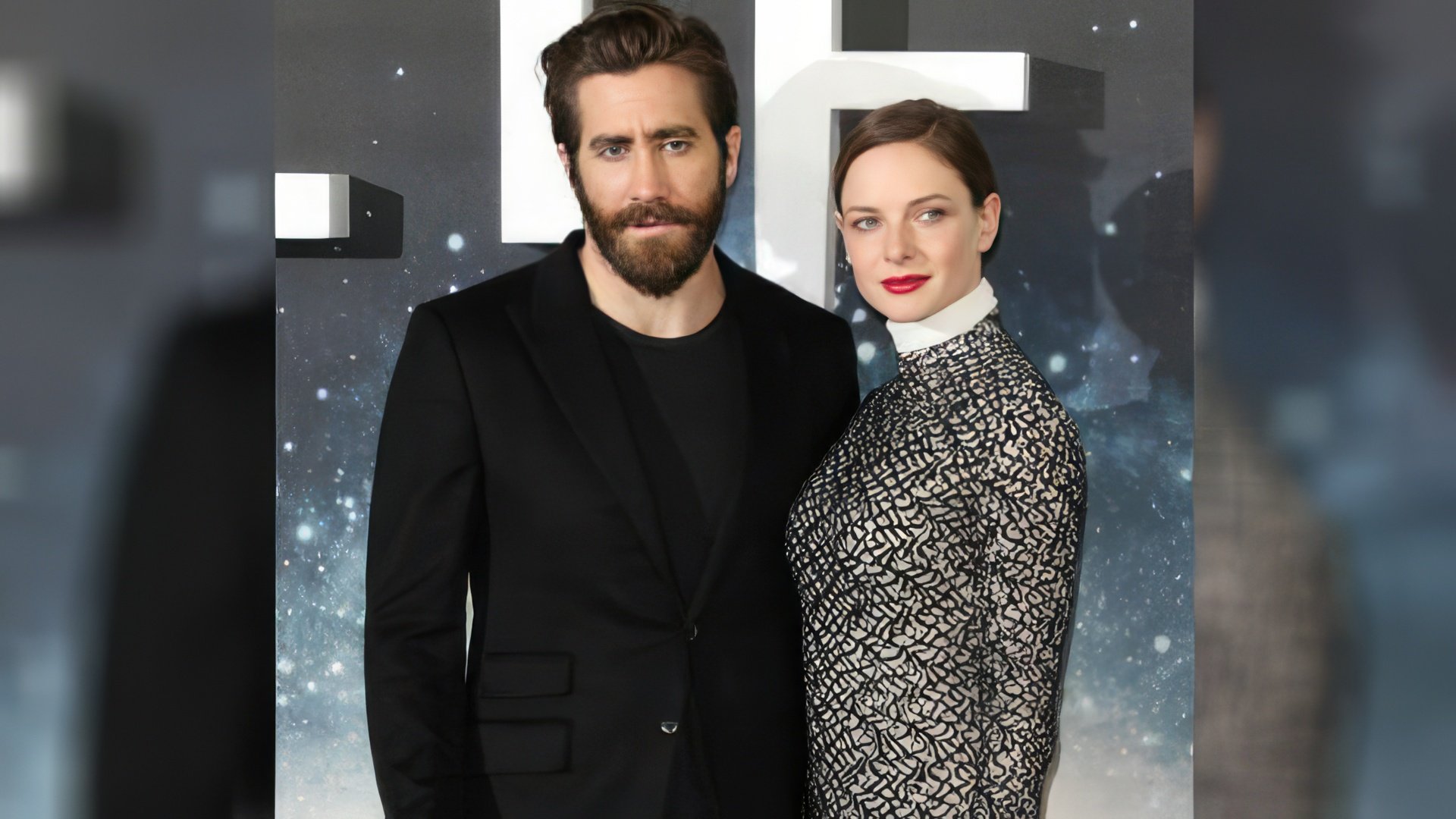 Rebecca Ferguson i Jake Gyllenhaal na premierze filmu Life
