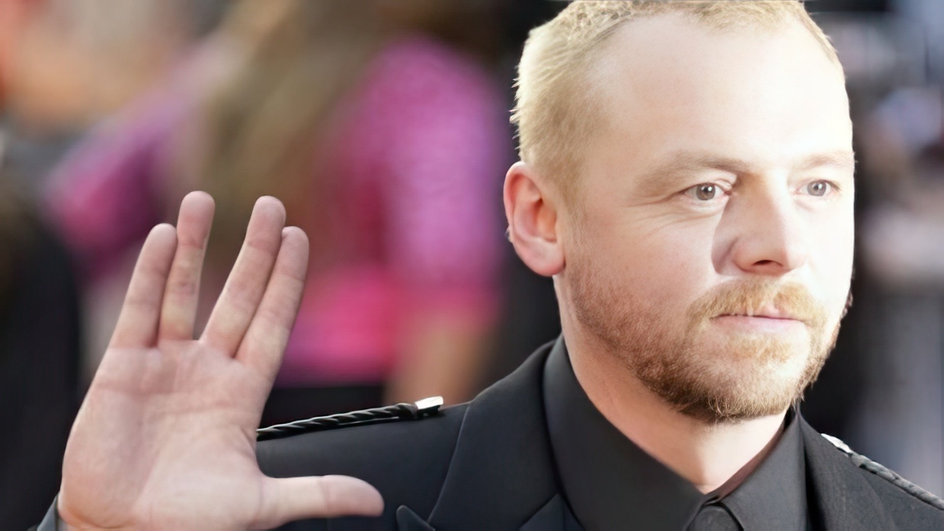 Simon Pegg zachował rolę w 'Star Trek'