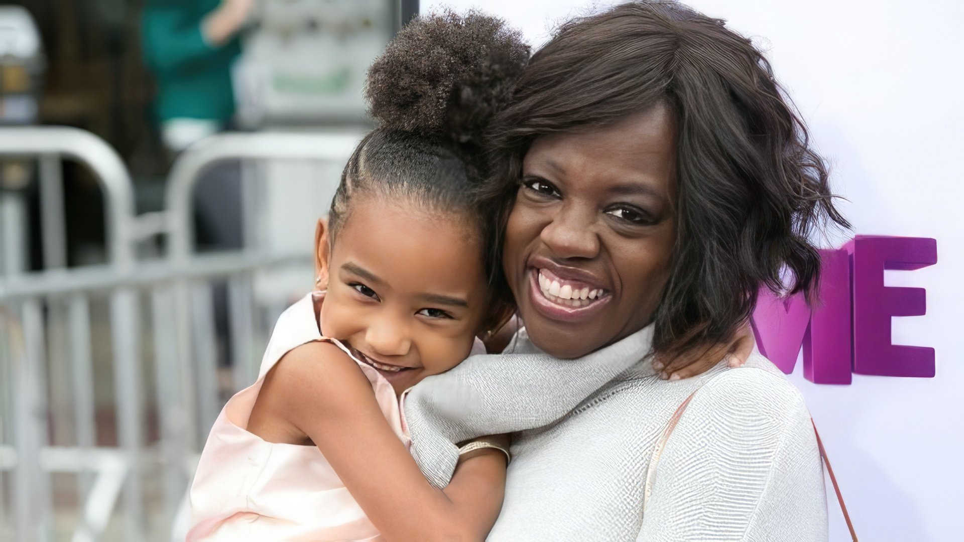 Viola Davis z adoptowaną córką Genesis