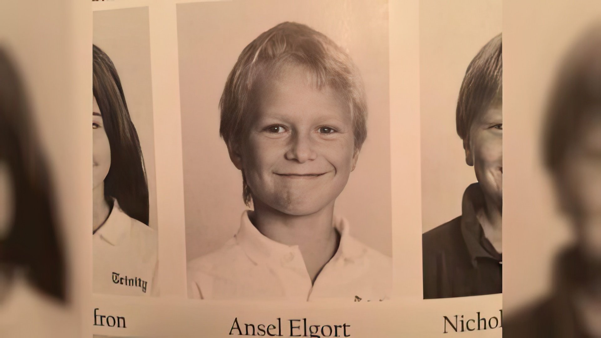 Ansel Elgort w dzieciństwie