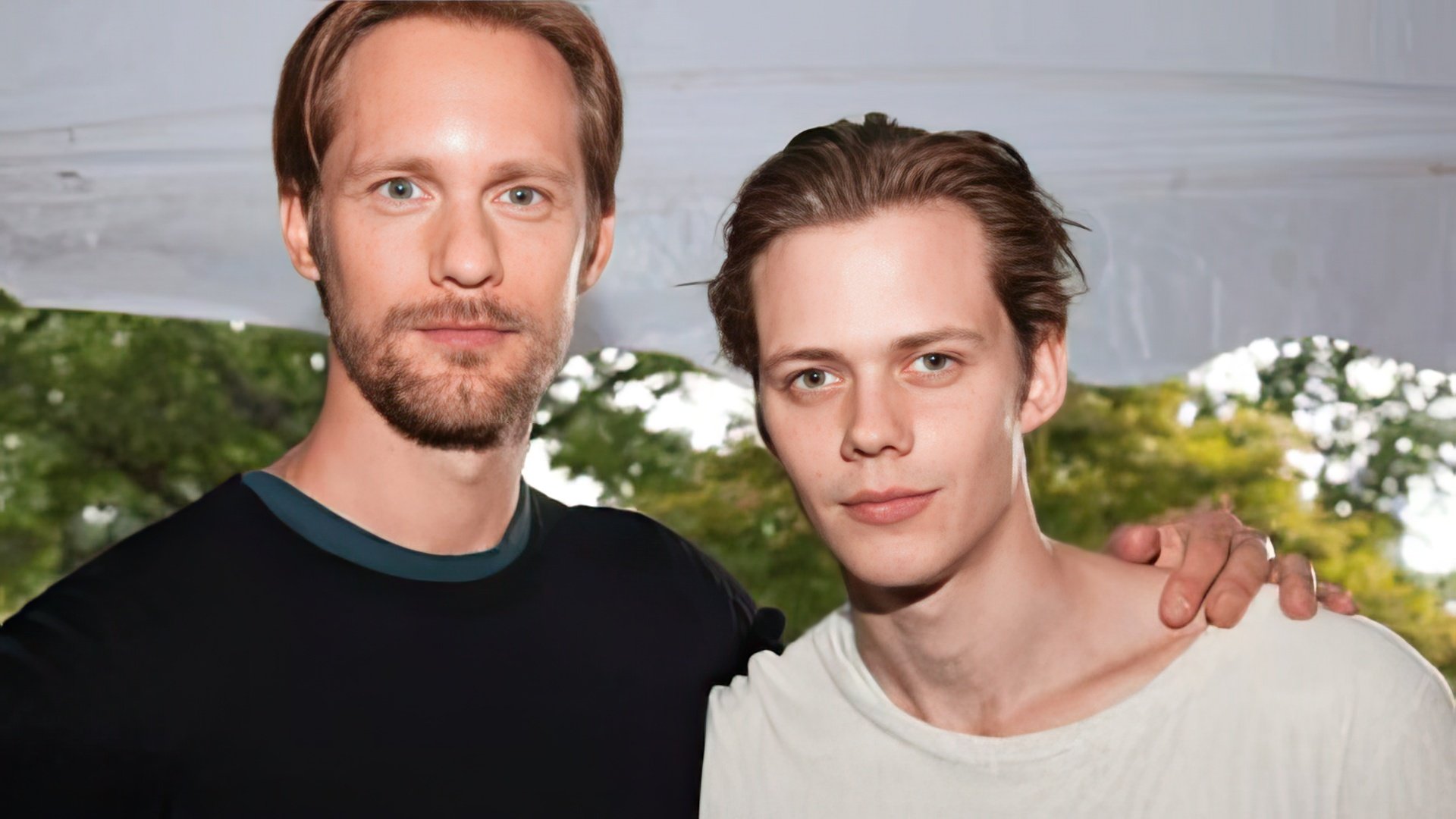 Bill Skarsgård i jego starszy brat Alexander
