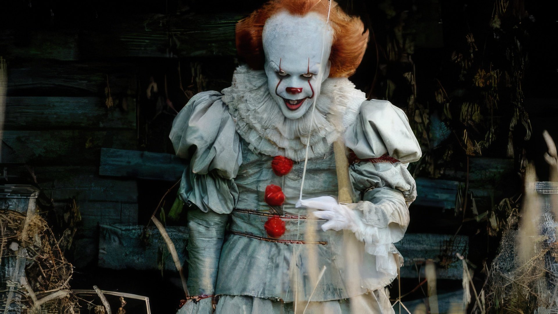 Bill Skarsgård jako klaun Pennywise