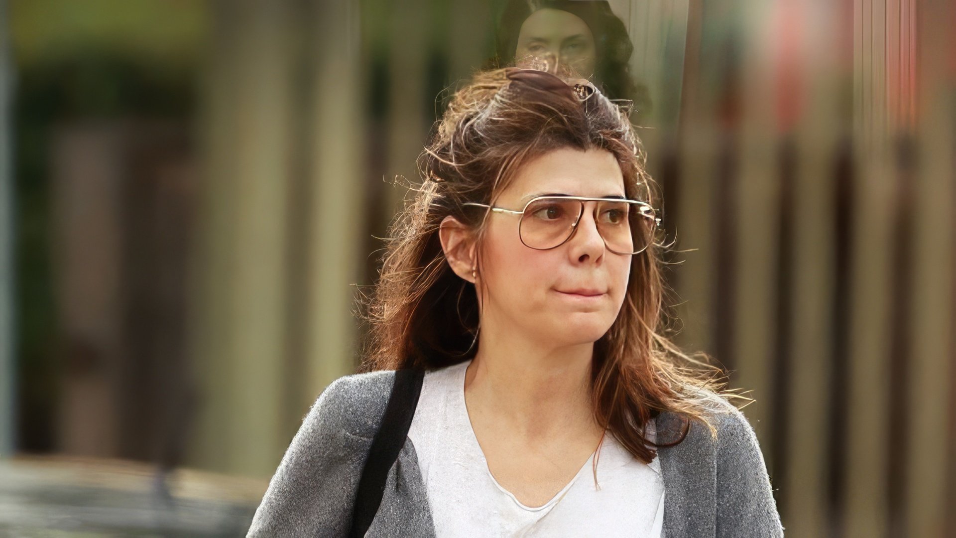 Marisa Tomei bez makijażu (2016, aktorka ma 51 lat)