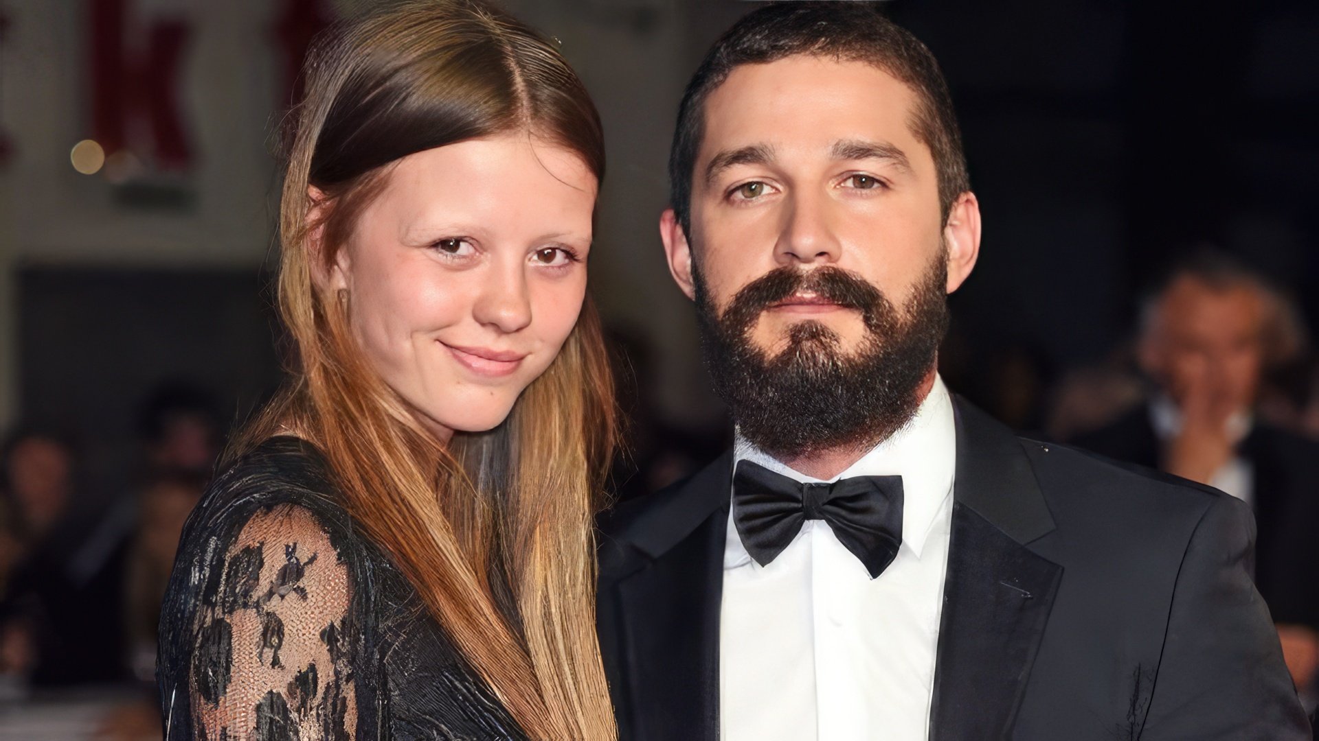 Mia Goth i Shia LaBeouf są parą od 2012 roku