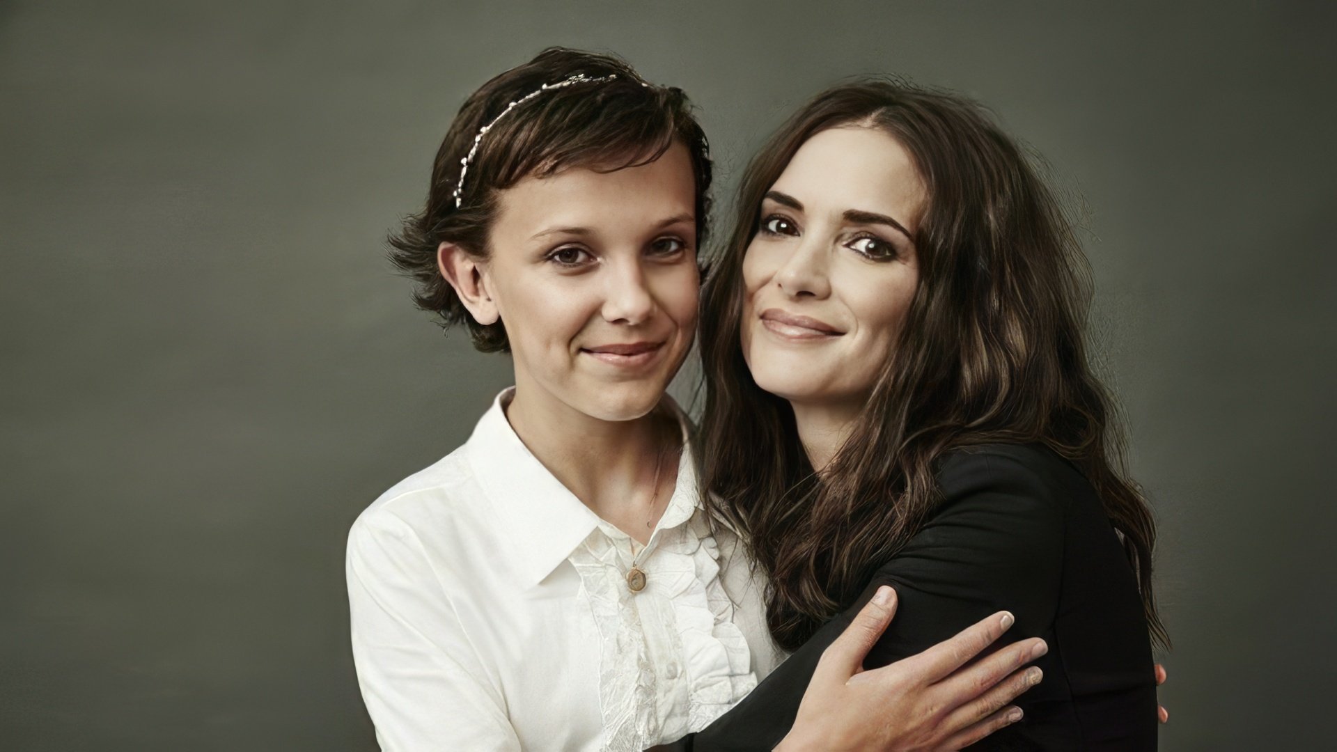 Na zdjęciu: Millie Bobby Brown i Winona Ryder