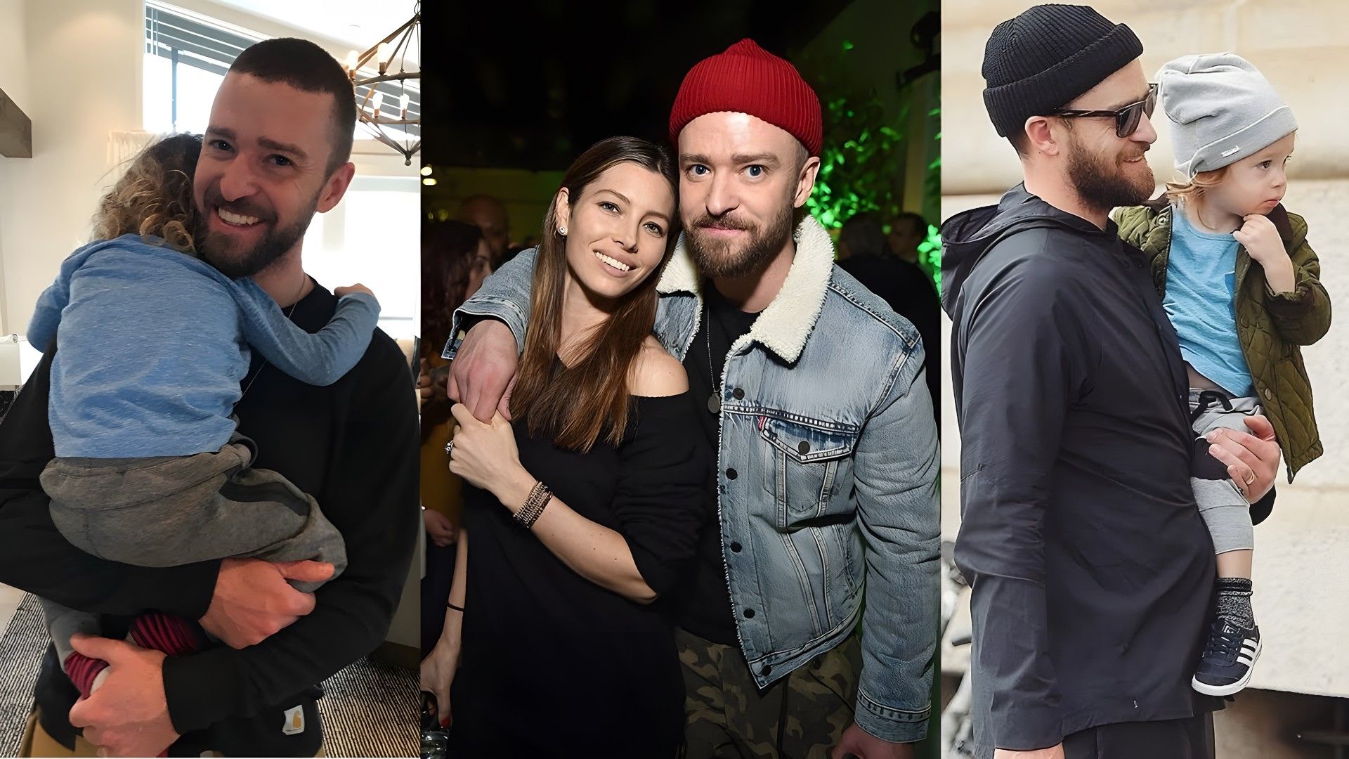 Justin Timberlake, Jessica Biel i ich dzieci