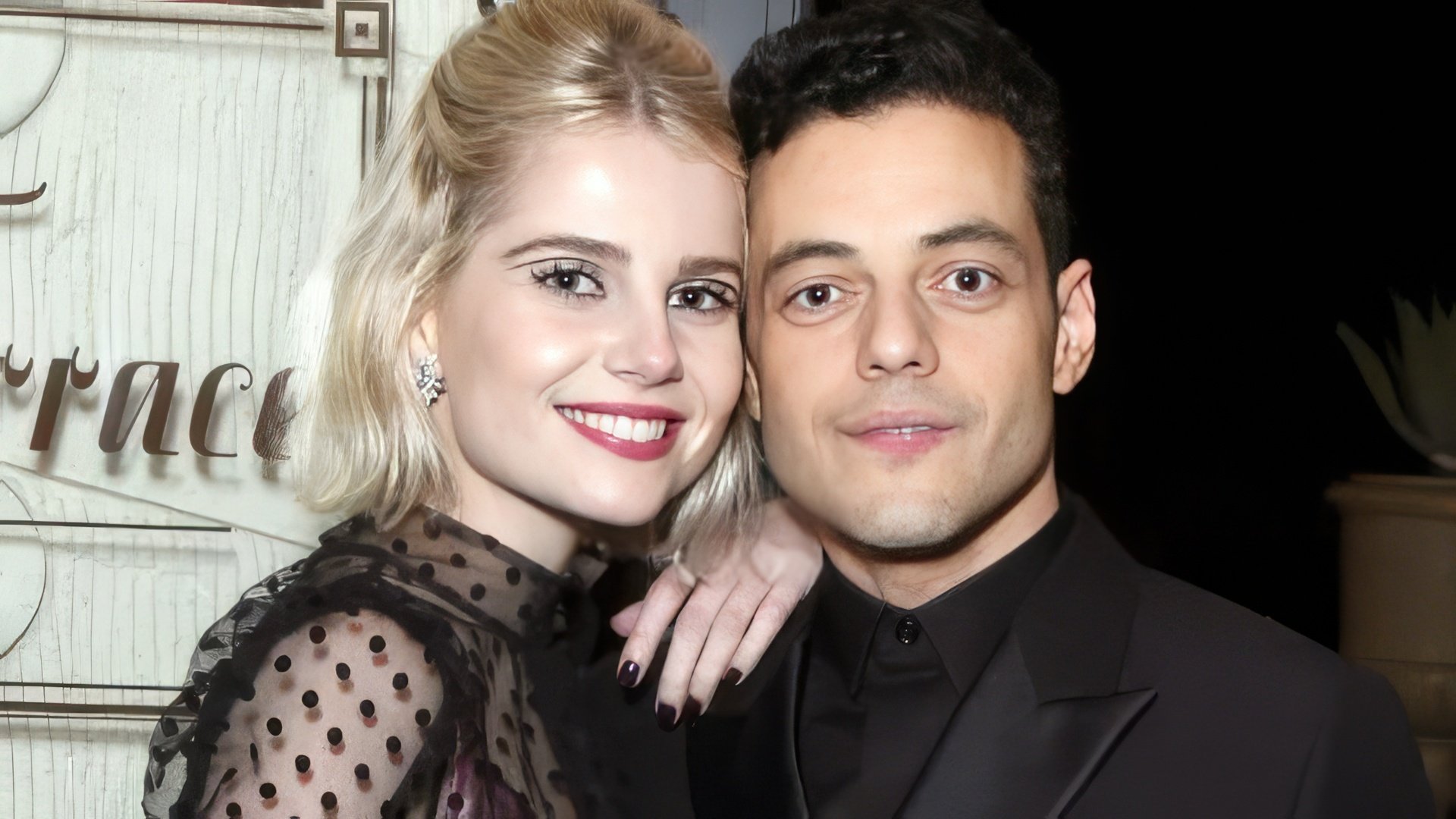 Lucy Boynton i Rami Malek