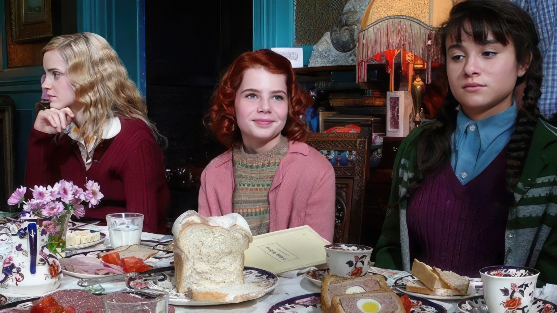 Lucy Boynton na planie filmu "Ballet Shoes"