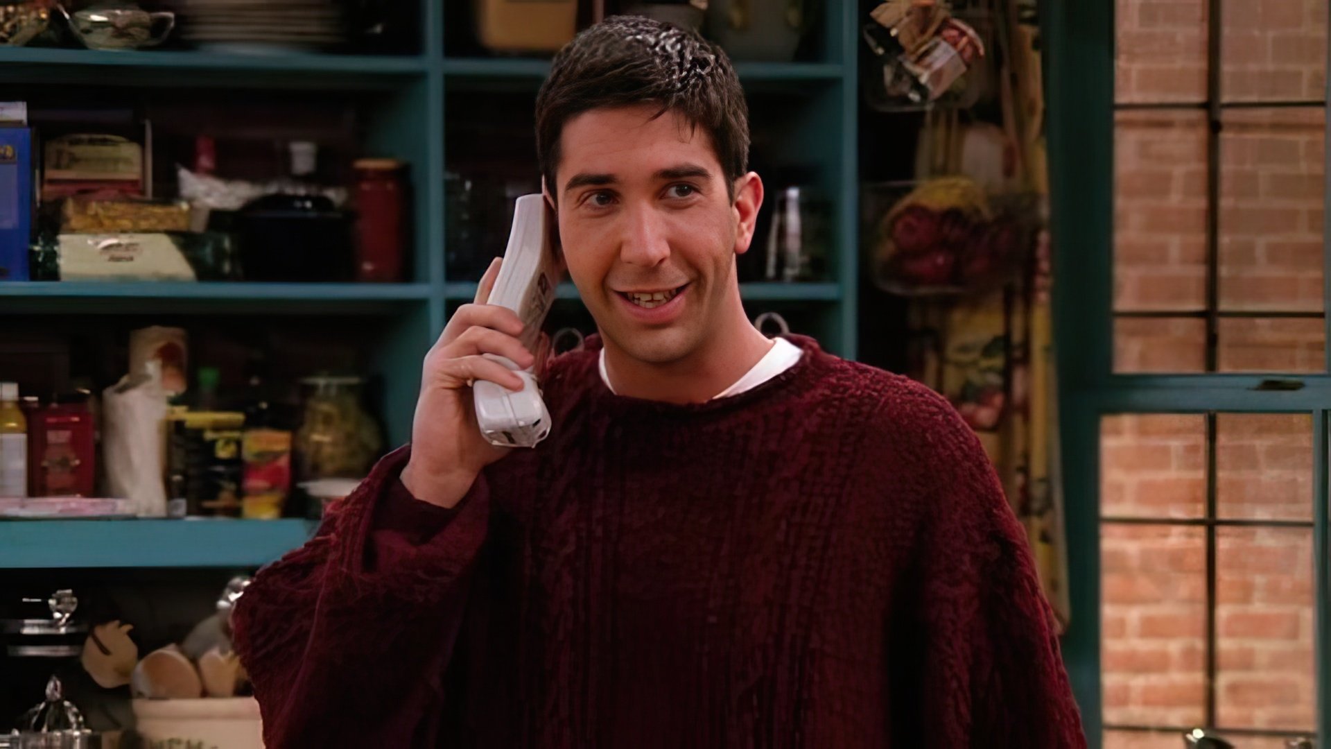 David Schwimmer w sitcomie 'Friends'