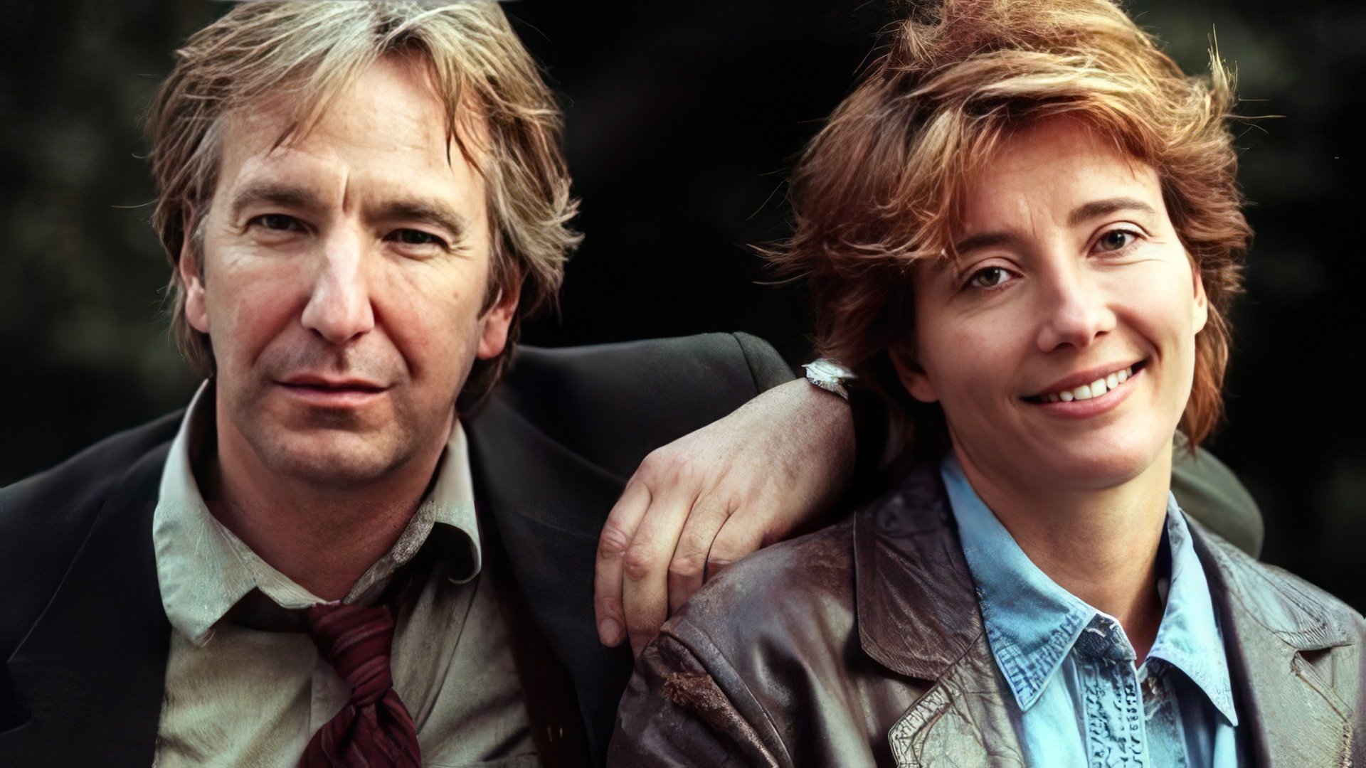 Alan Rickman i Emma Thompson