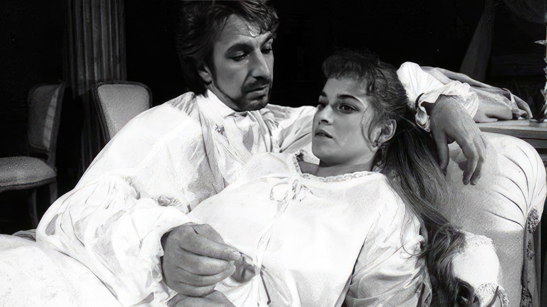 Alan Rickman w sztuce 'Les Liaisons Dangereuses'