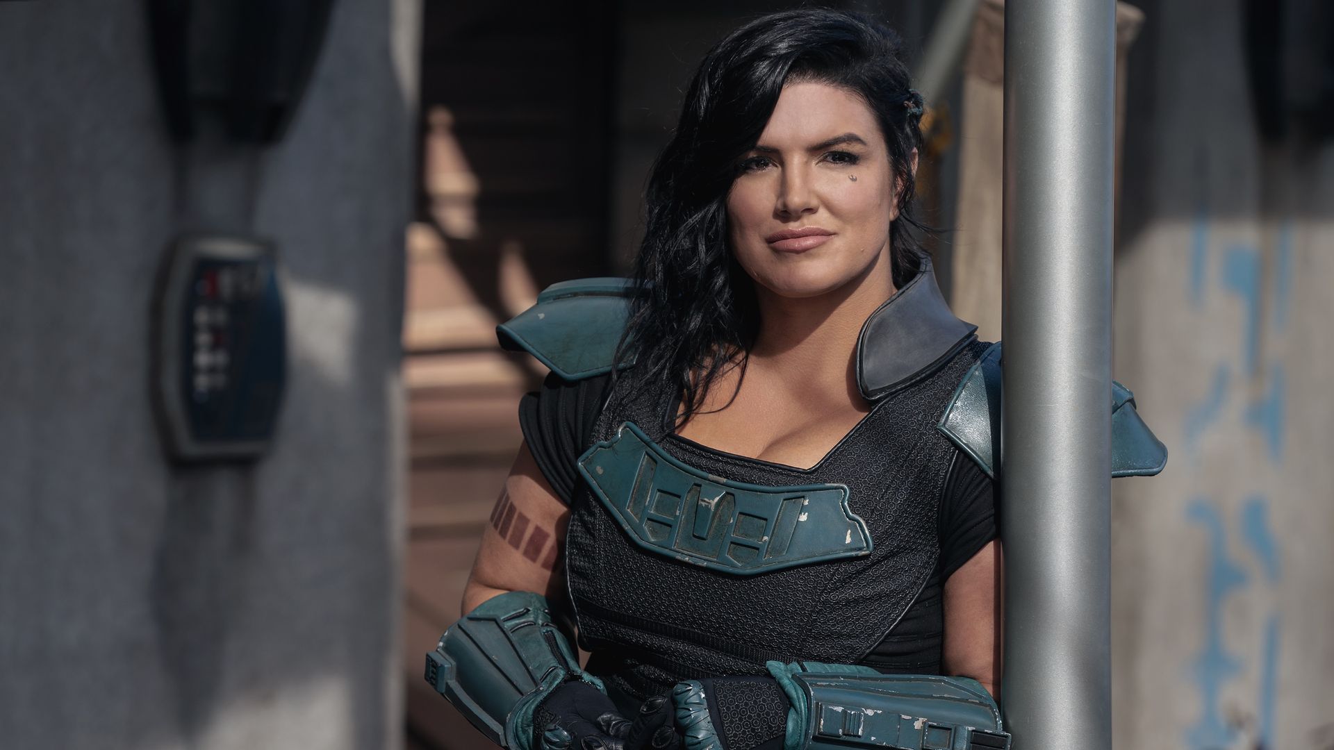 Gina Carano w The Mandalorian