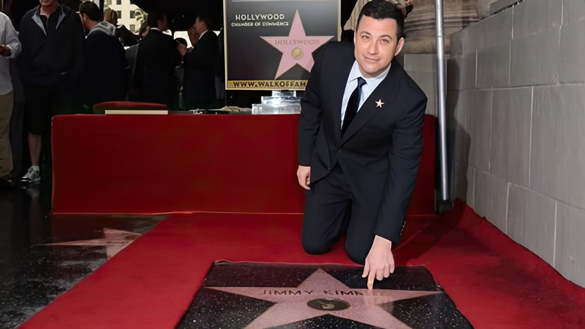 Jimmy Kimmel otrzymał gwiazdę na Hollywood Walk of Fame