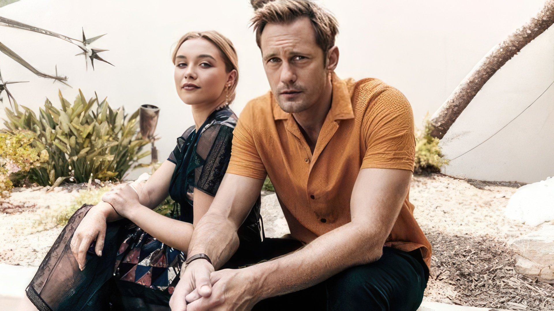 Florence Pugh i Alexander Skarsgård