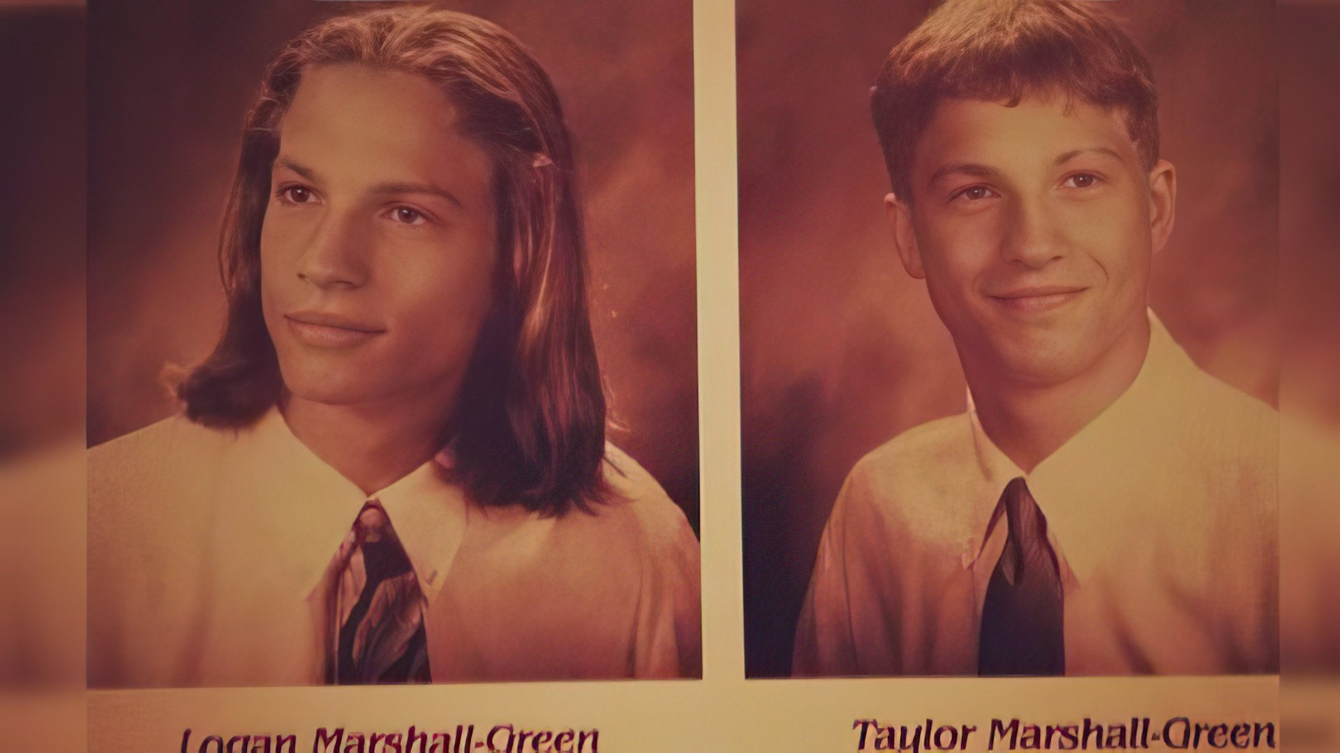 Logan Marshall-Green i jego brat Taylor Marshall-Green w szkole