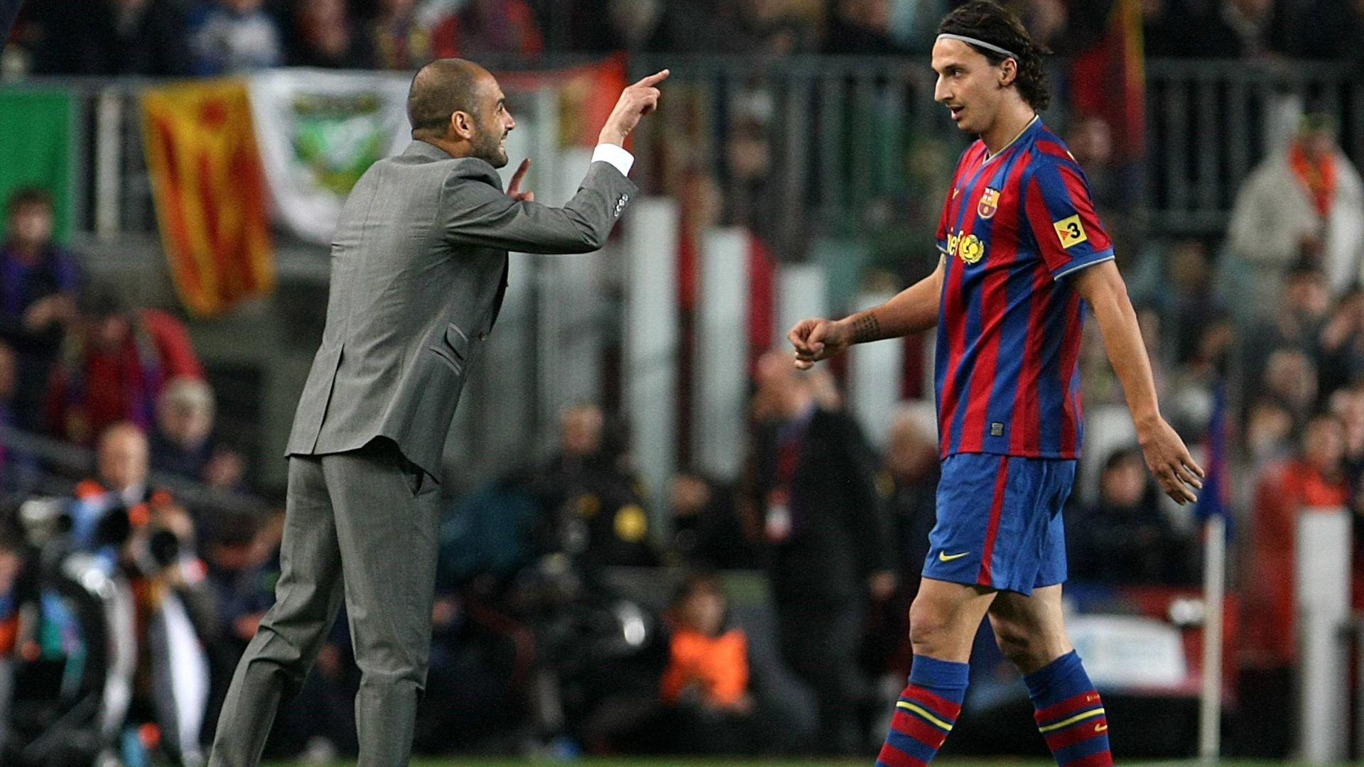 Pep Guardiola i Zlatan Ibrahimović