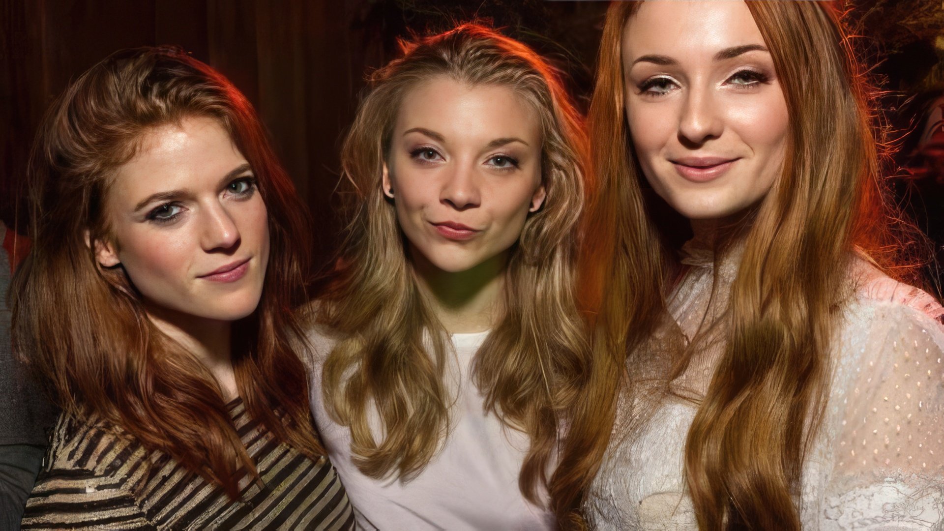 Dziewczyny z 'Game of Thrones': Rose Leslie, Natalie Dormer i Sophie Turner