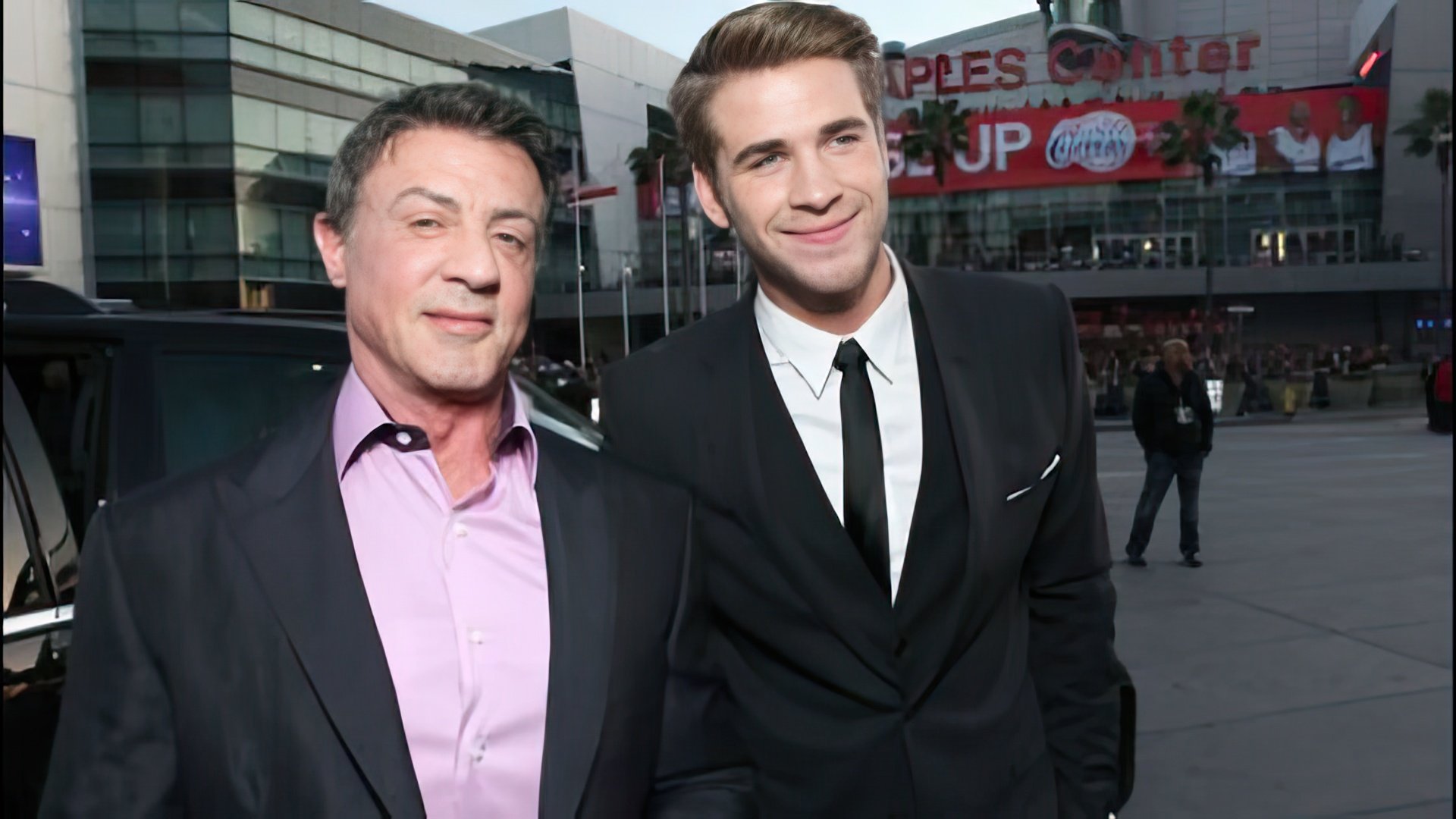 Liam Hemsworth i Sylvester Stallone
