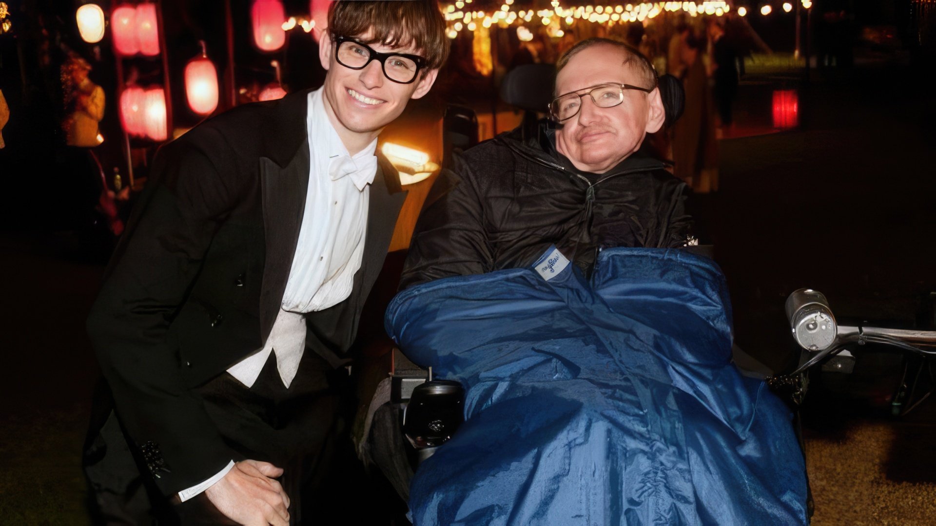 Eddie Redmayne i Stephen Hawking